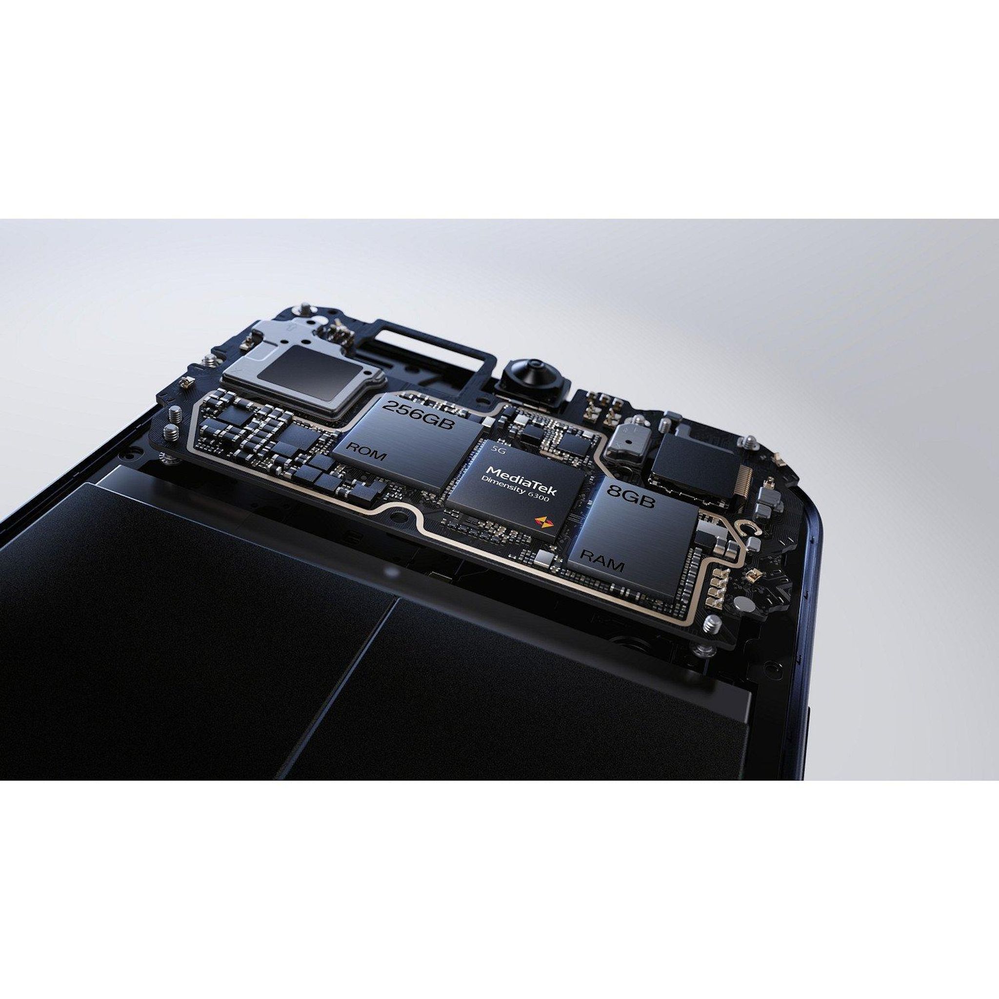 Voir la diapositive 8 : OPPO A6 Pro 5G 256Go - Bleu