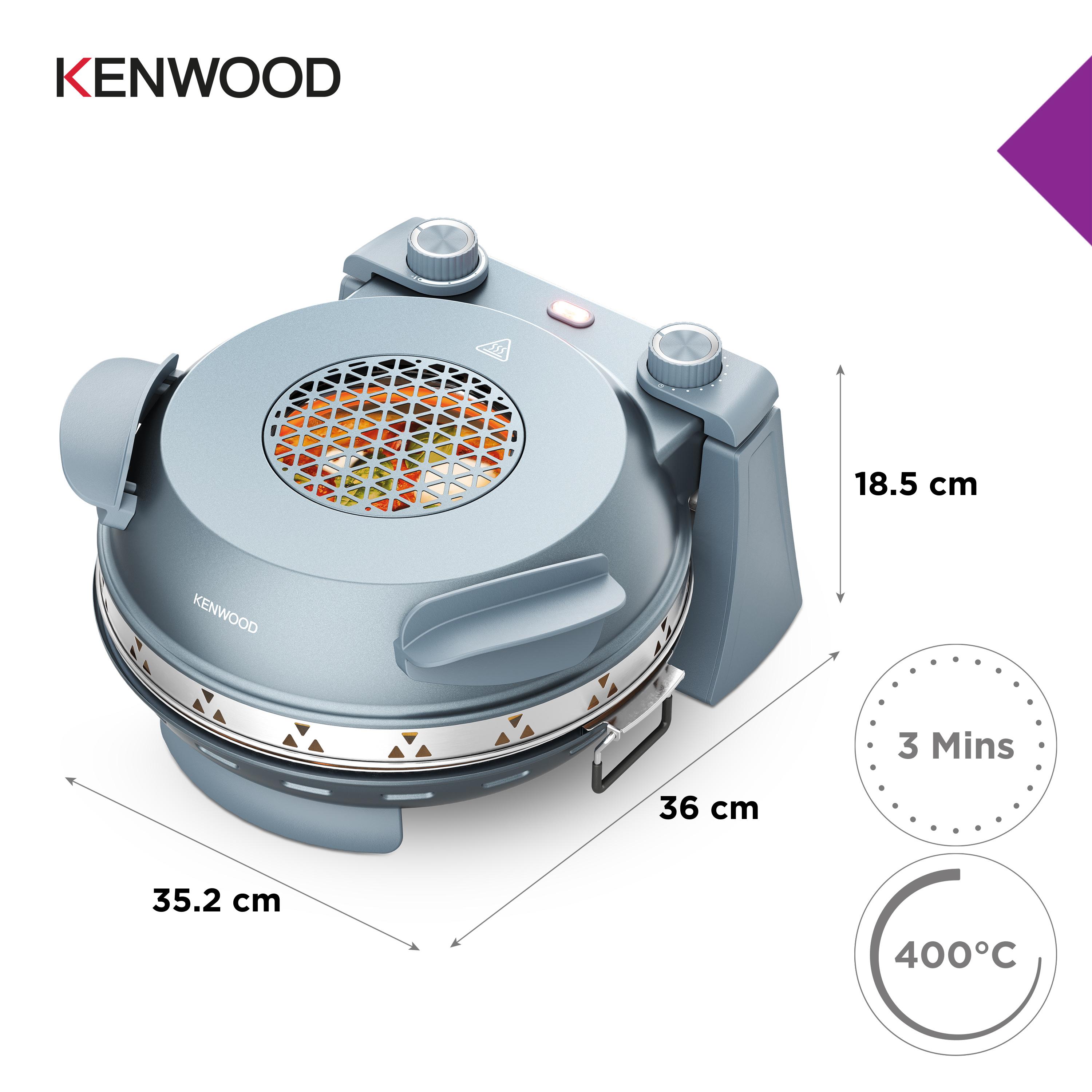 Voir la diapositive 6 : KENWOOD Four à pizza KP010000GY - Gris