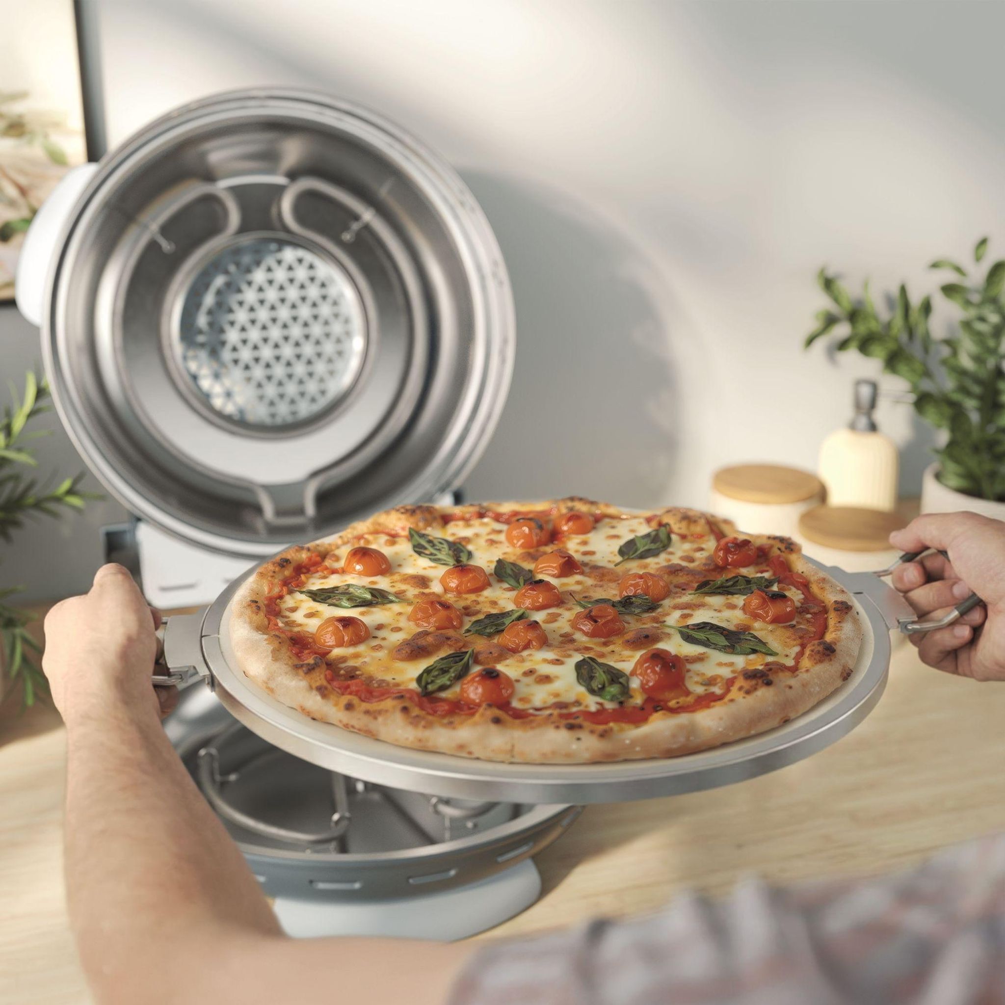 Voir la diapositive 10 : KENWOOD Four à pizza KP010000GY - Gris