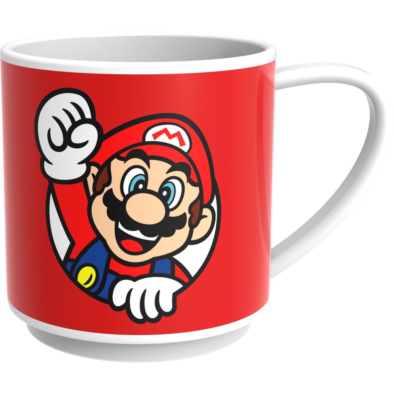 Voir la diapositive 2 : Lot de 2 Mug Super Mario - Mario + Luigi