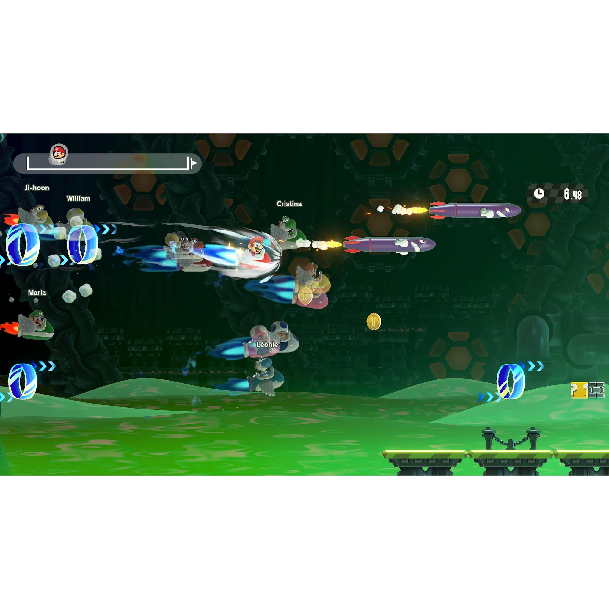 Voir la diapositive 13 : NINTENDO Super Mario Bros Wonder + Rendez Vous Au Parc Bellabel Nintendo Switch 2