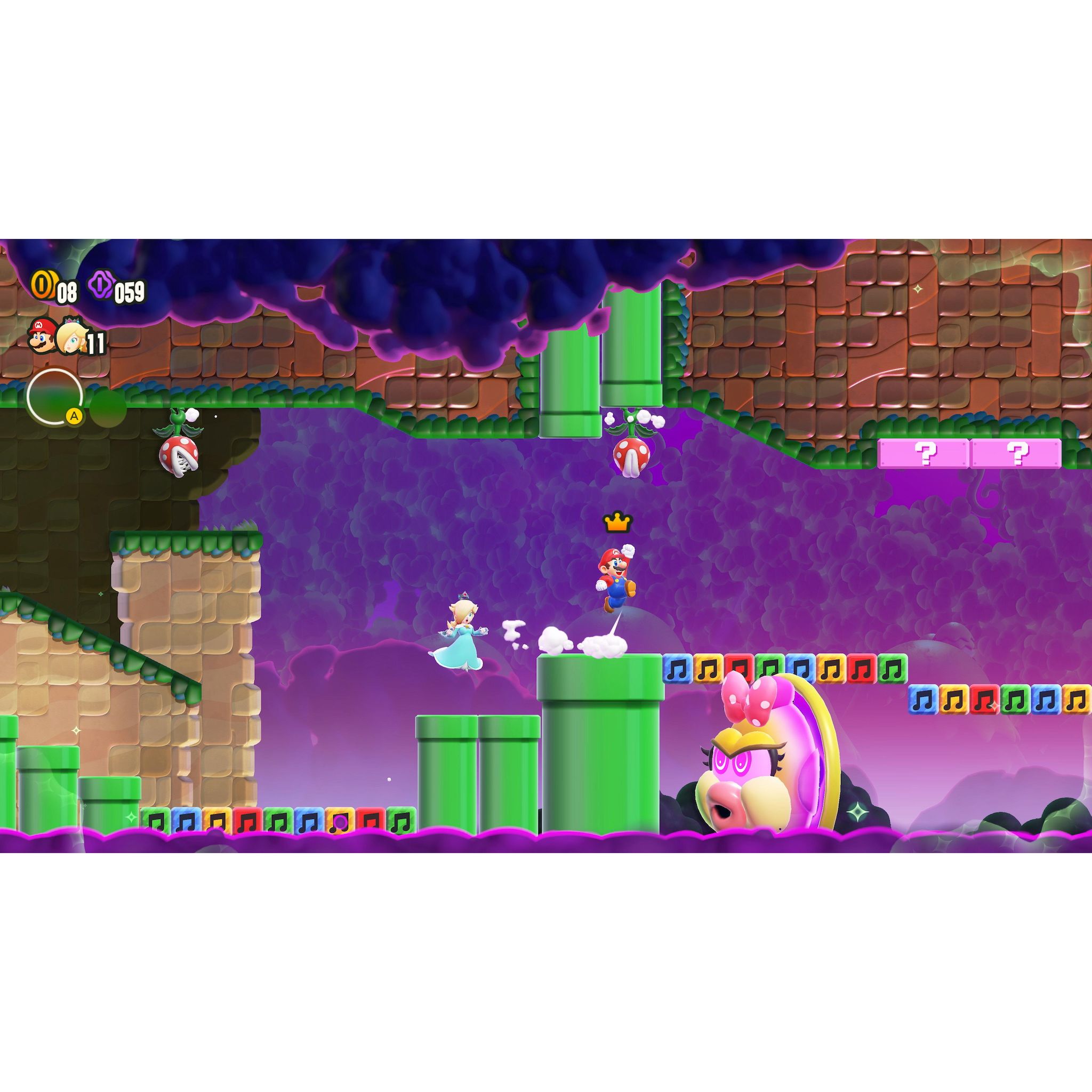 Voir la diapositive 9 : NINTENDO Super Mario Bros Wonder + Rendez Vous Au Parc Bellabel Nintendo Switch 2