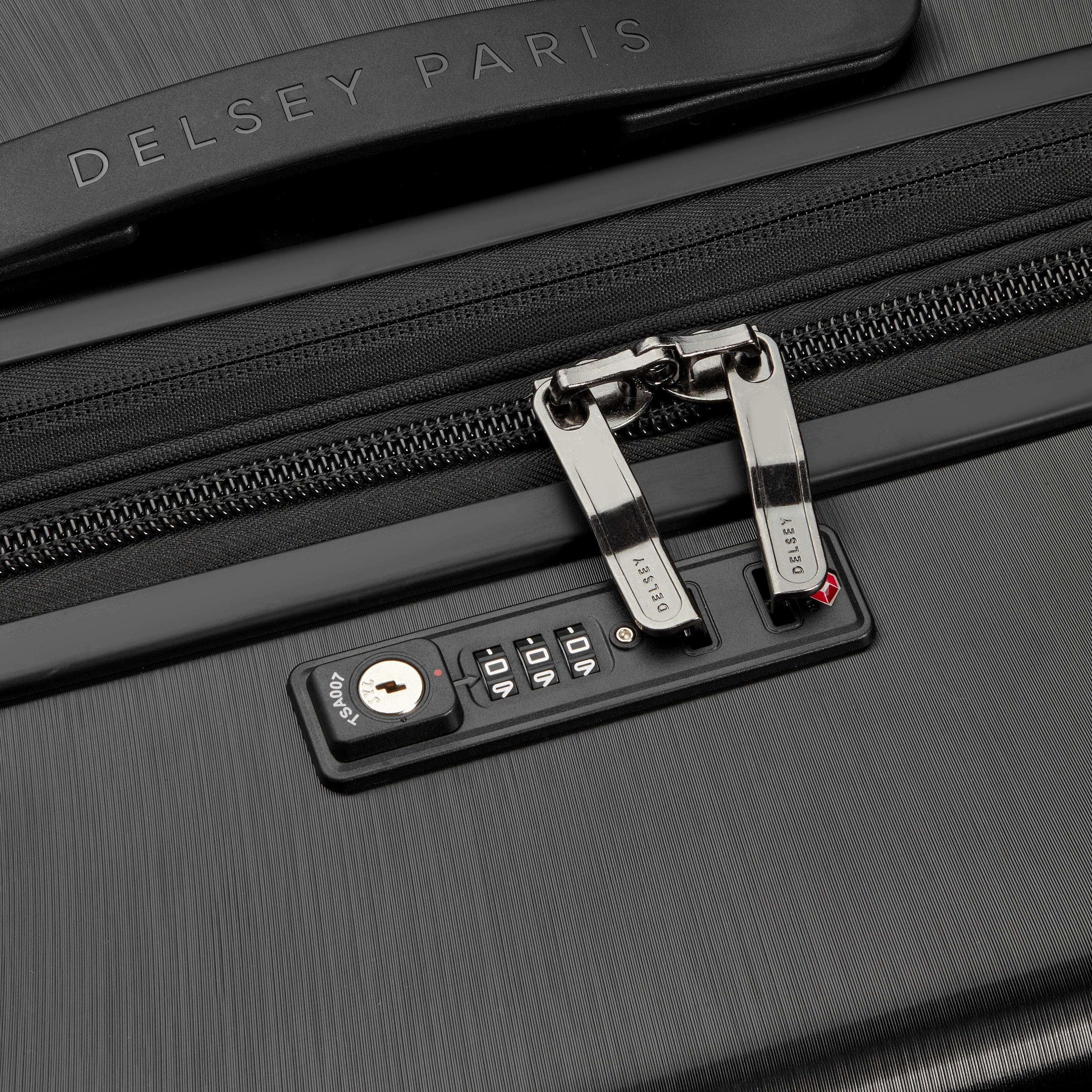 Voir la diapositive 5 : DELSEY Valise FREE TSA ABS 67 cm - Noir