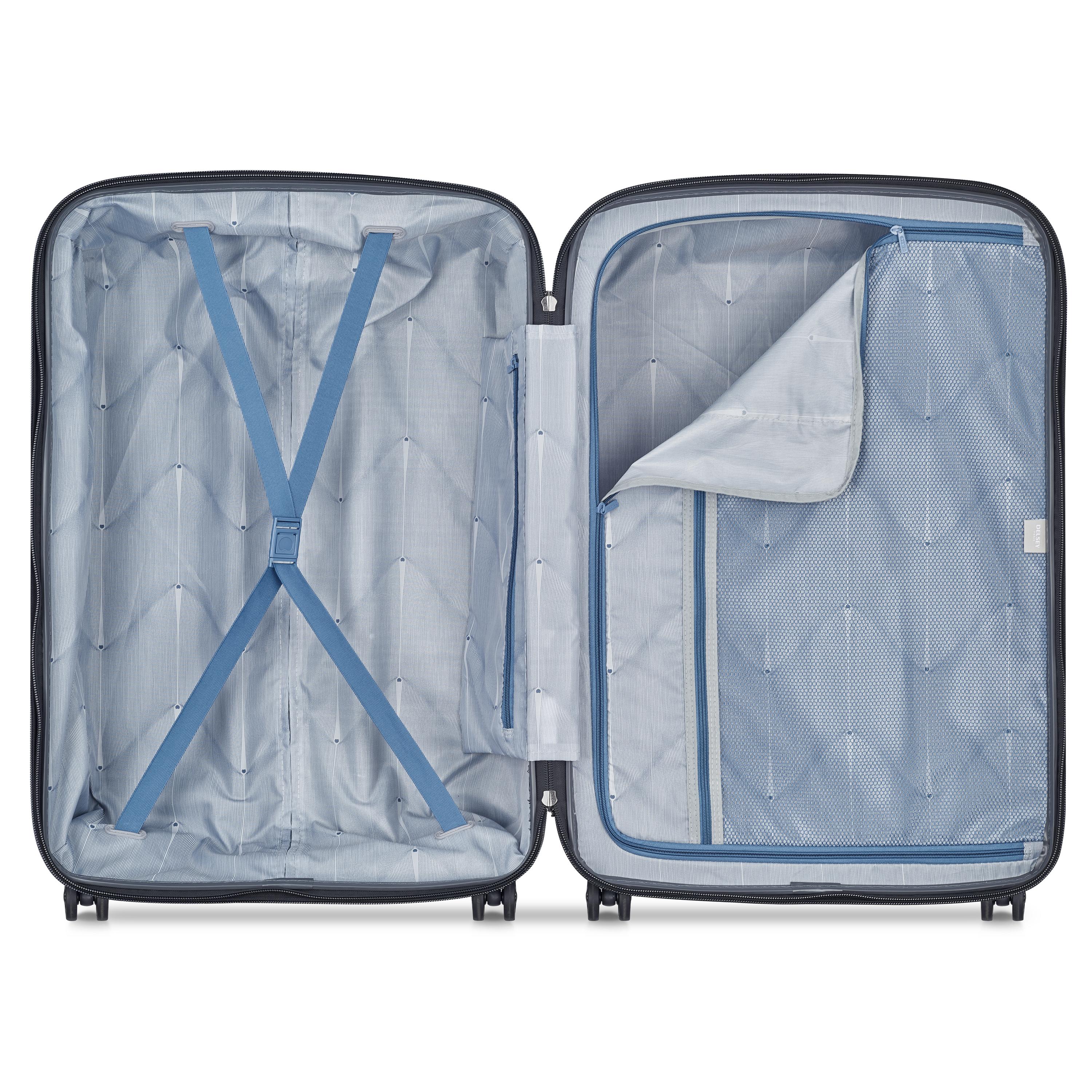 Voir la diapositive 6 : DELSEY Valise FREE TSA ABS 67 cm - Noir