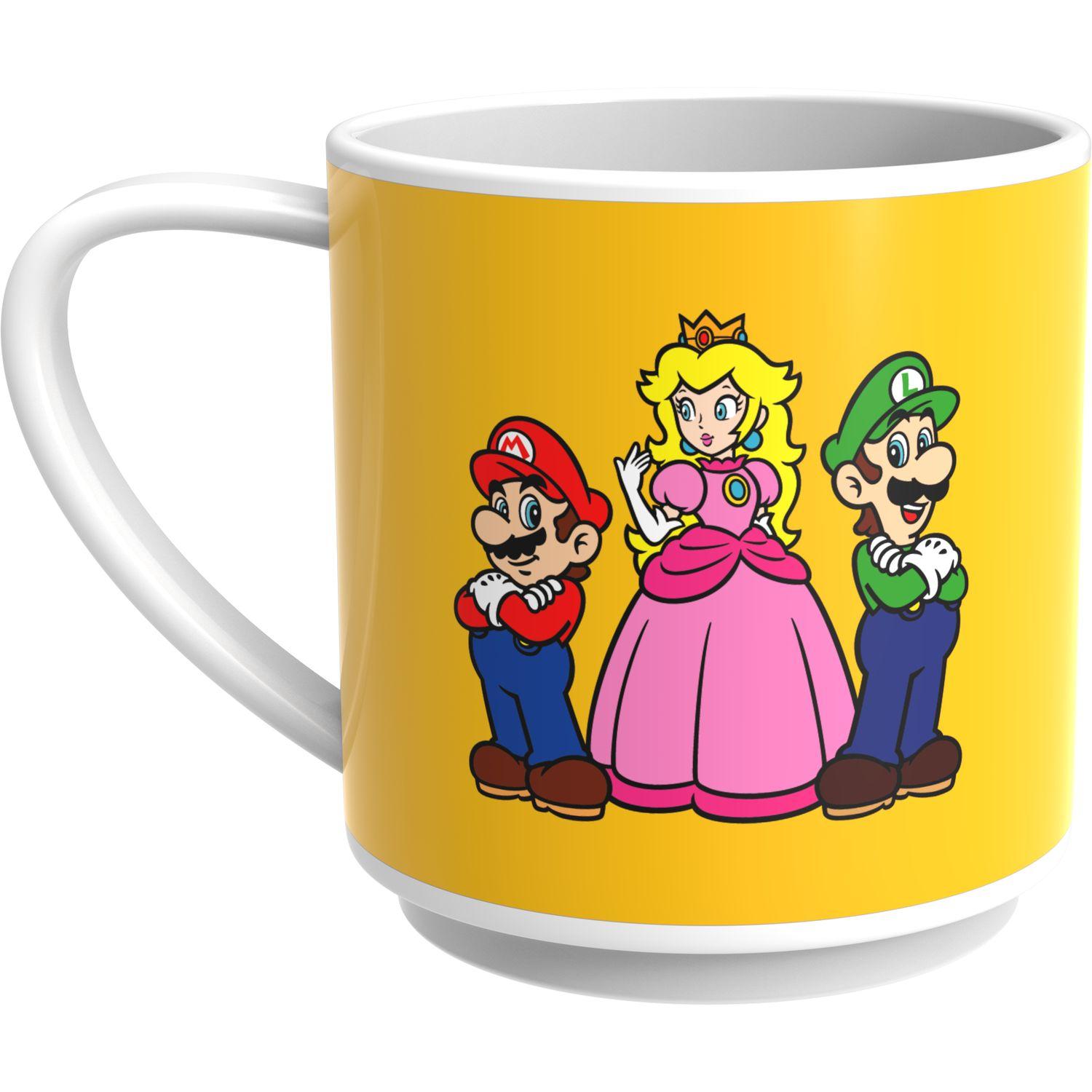 Voir la diapositive 5 : Lot de 2 Mug Super Mario - Toad + Peach
