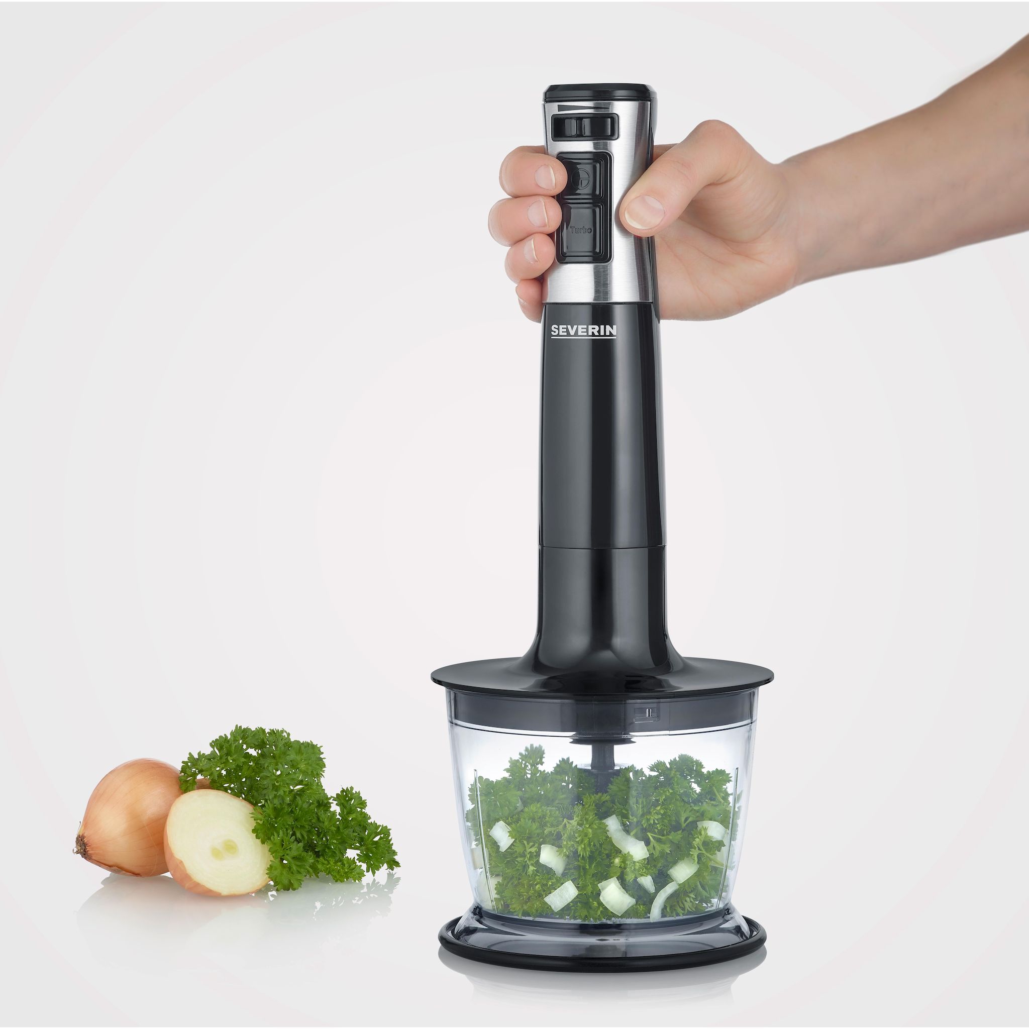 Voir la diapositive 6 : SEVERIN Mixeur plongeant SM3772 - Noir