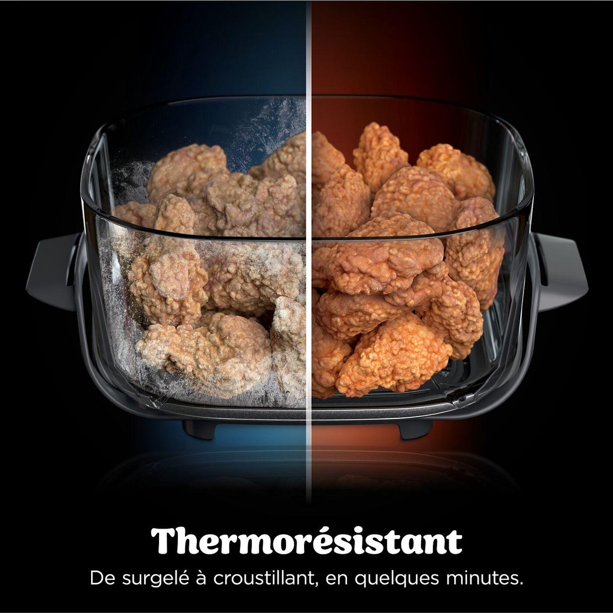 Voir la diapositive 5 : NINJA Friteuse sans huile à air chaud modulaire FN101EUPR - Violet