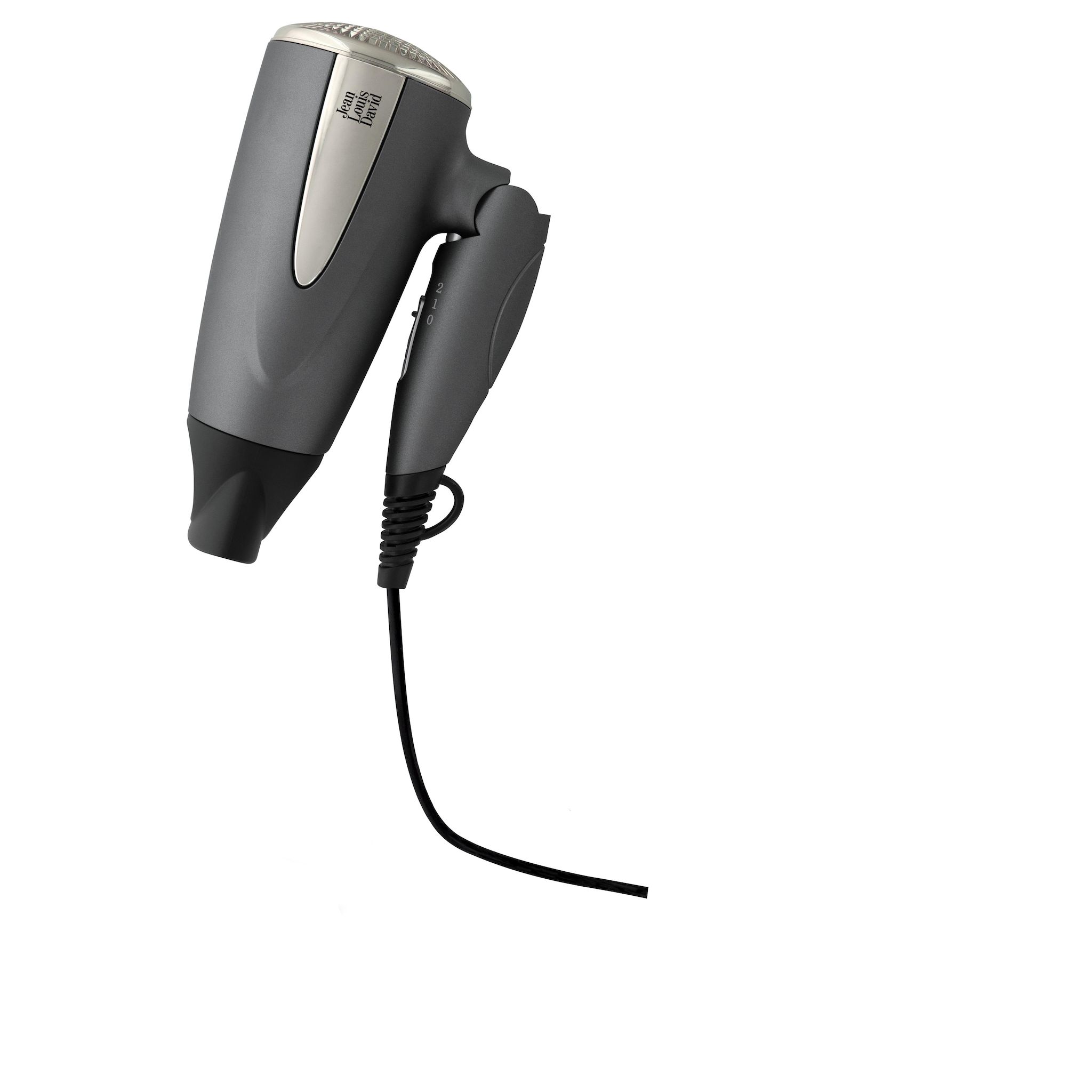 Voir la diapositive 3 : JEAN LOUIS DAVID Sèche cheveux de voyage 20206 - Gris