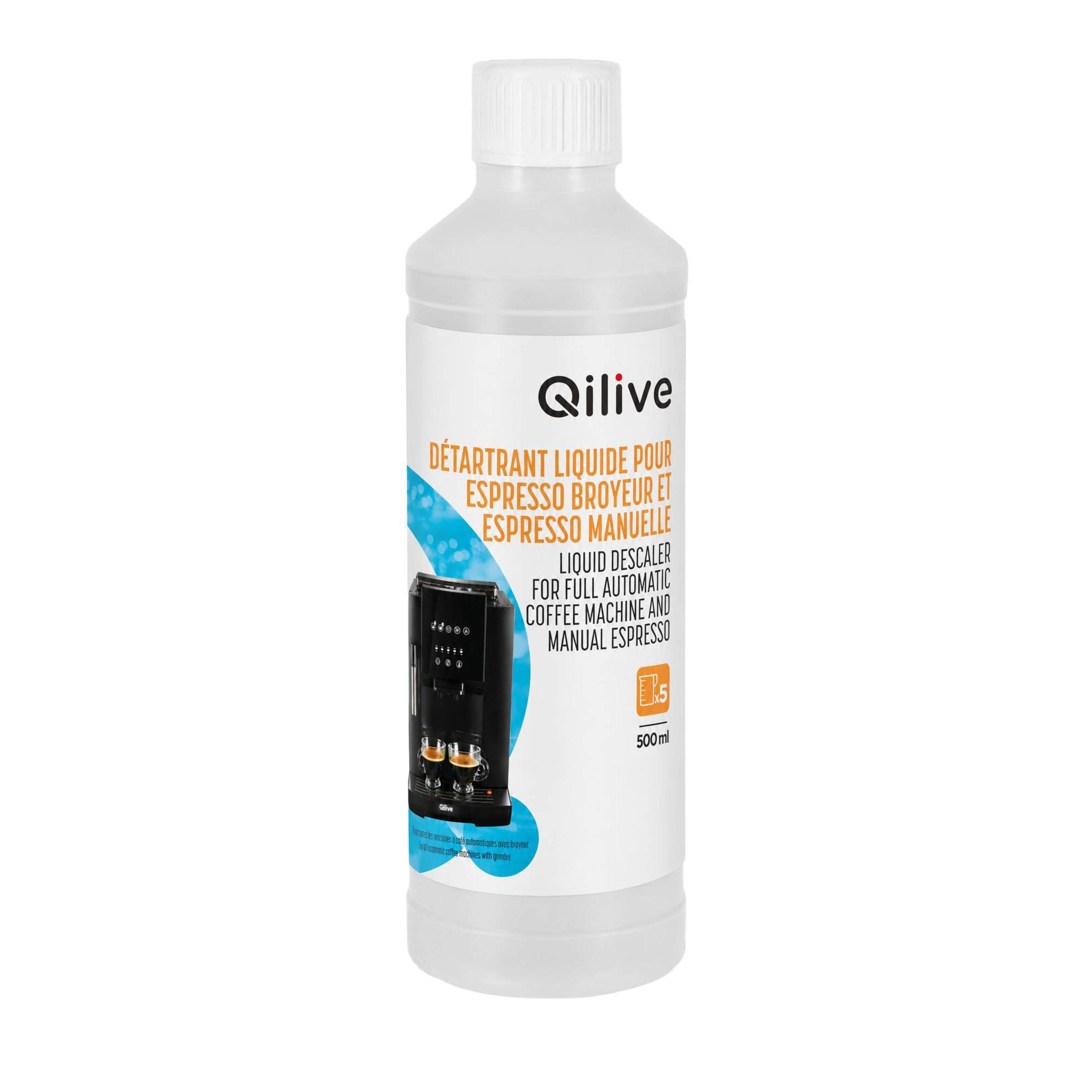 QILIVE Détartrant liquide pour espresso broyeur et espresso manuelle