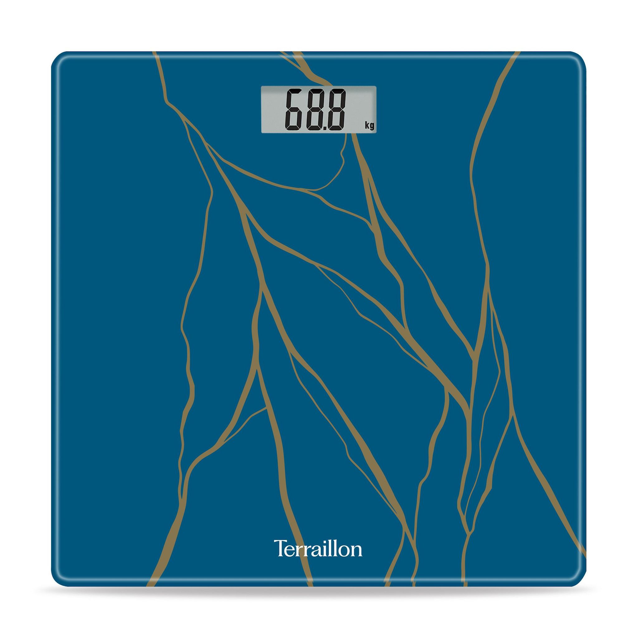 TERRAILLON Pèse personne ONE KINTSUGI - Bleu