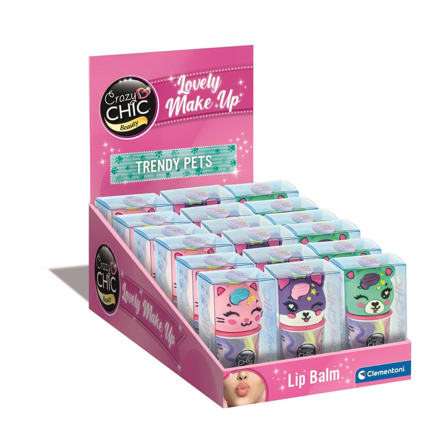 CLEMENTONI Crazy Chic Baume à Lèvres Trendy Pets