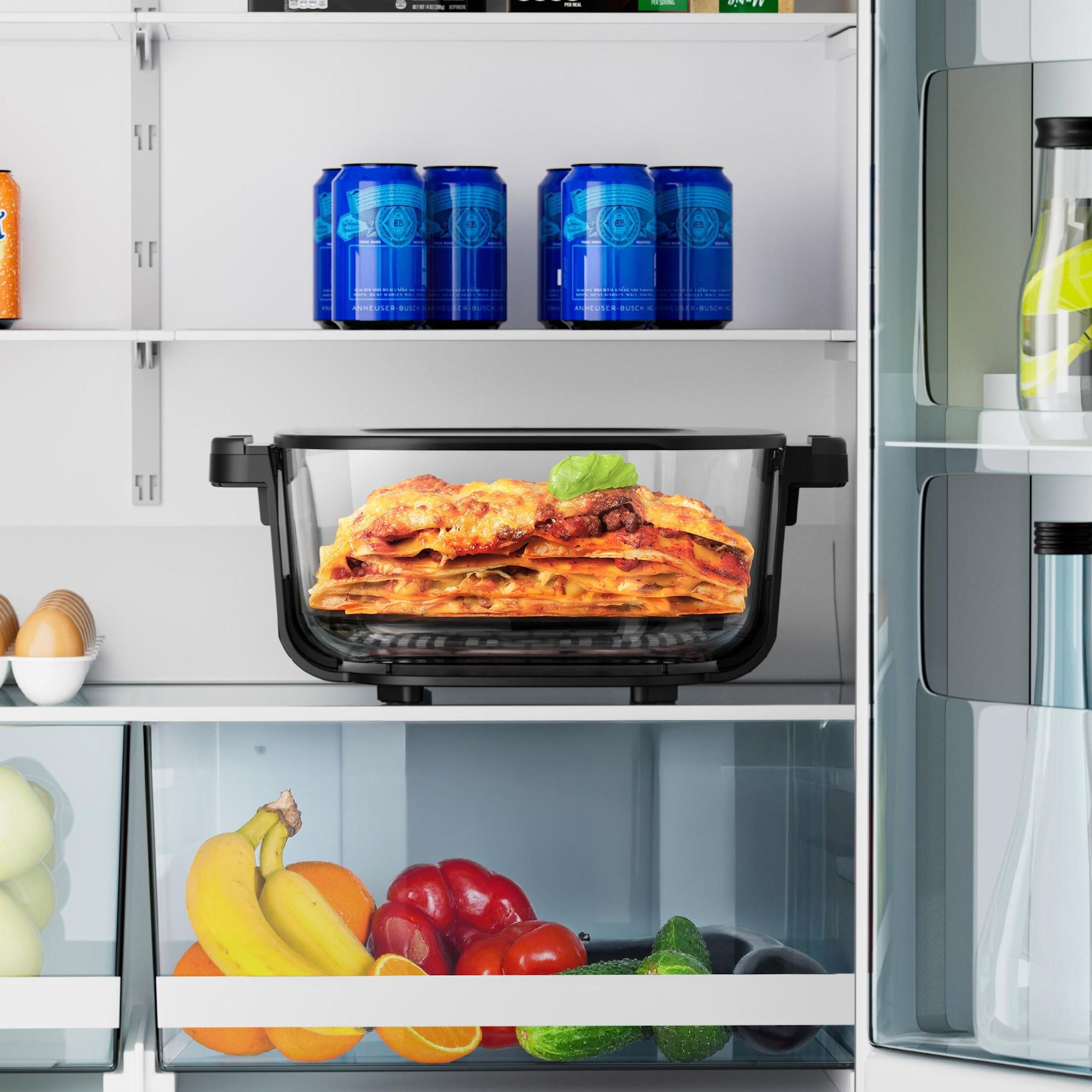 Voir la diapositive 10 : SCHNEIDER Friteuse à air panoramique Crispi - Or gris