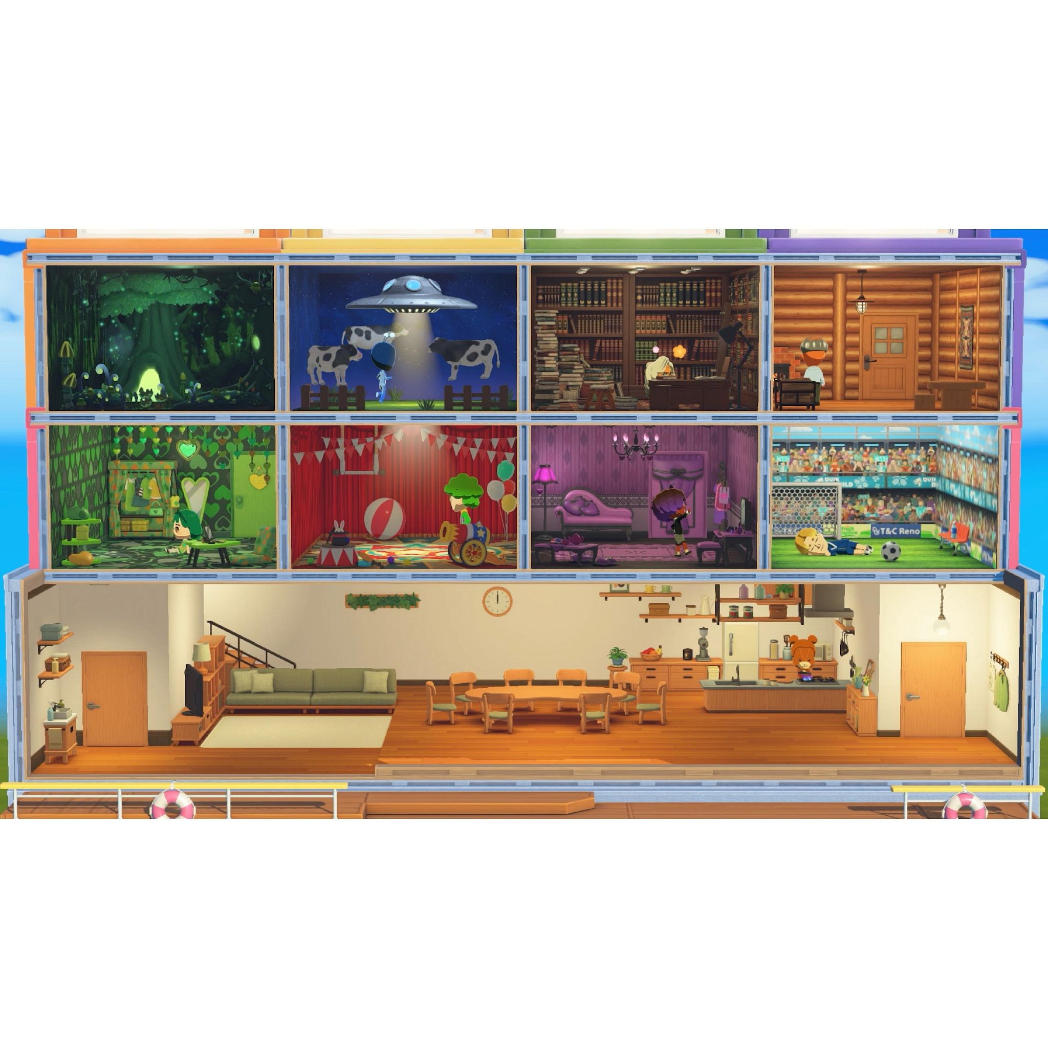 Voir la diapositive 17 : NINTENDO Tomodachi Life Une Vie De Rêve Nintendo Switch