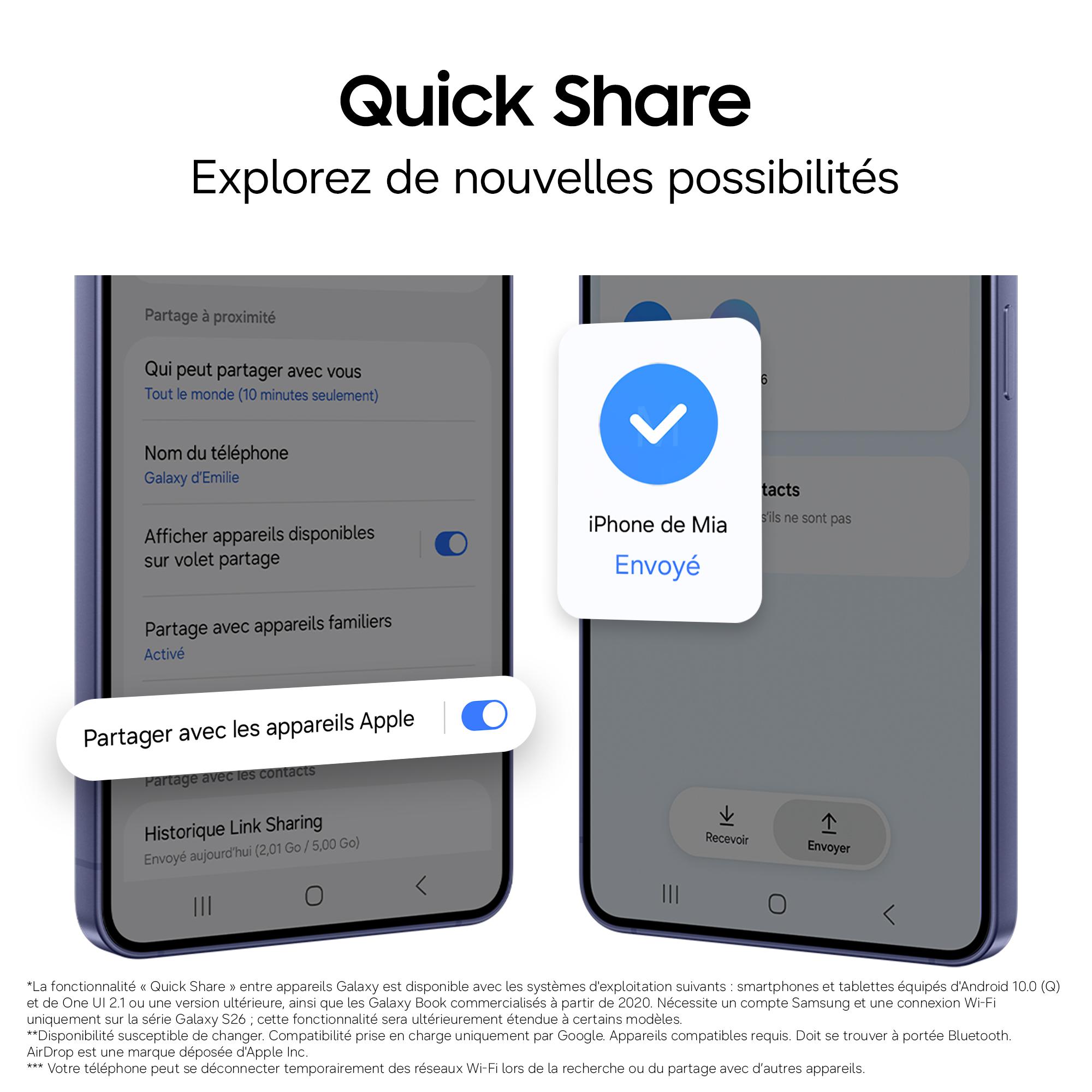 Voir la diapositive 4 : SAMSUNG Galaxy S26 256Go - Noir