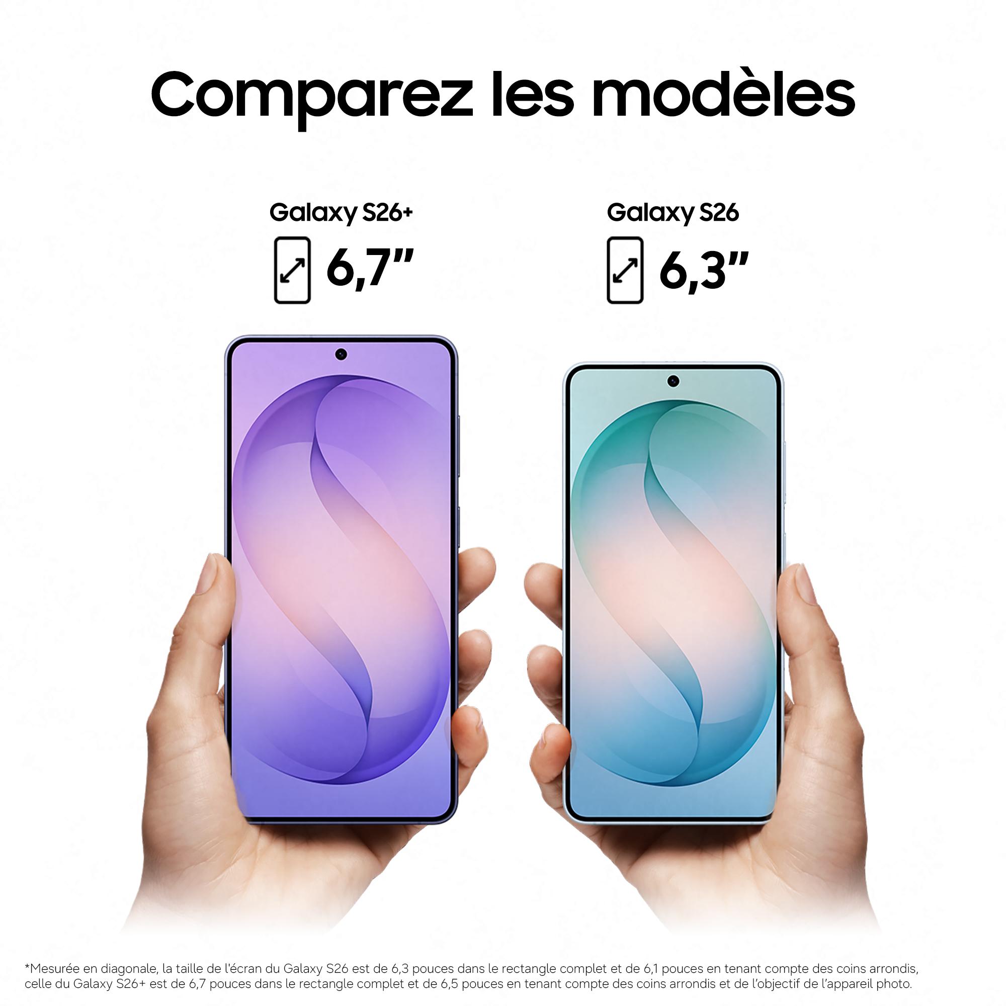 Voir la diapositive 5 : SAMSUNG Galaxy S26+ 256Go - Noir