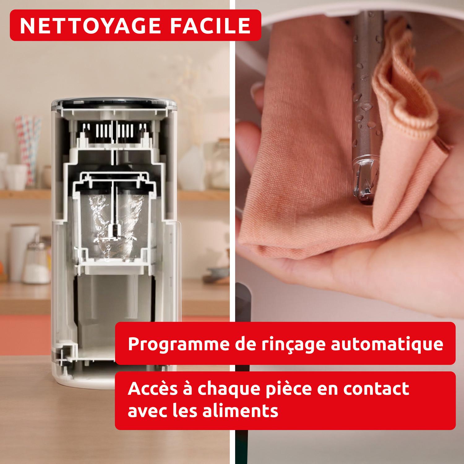 Voir la diapositive 5 : MOULINEX Machine à glace MJ602AF0 - Ivoire