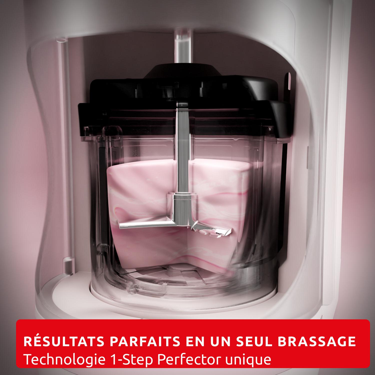 Voir la diapositive 6 : MOULINEX Machine à glace MJ602AF0 - Ivoire