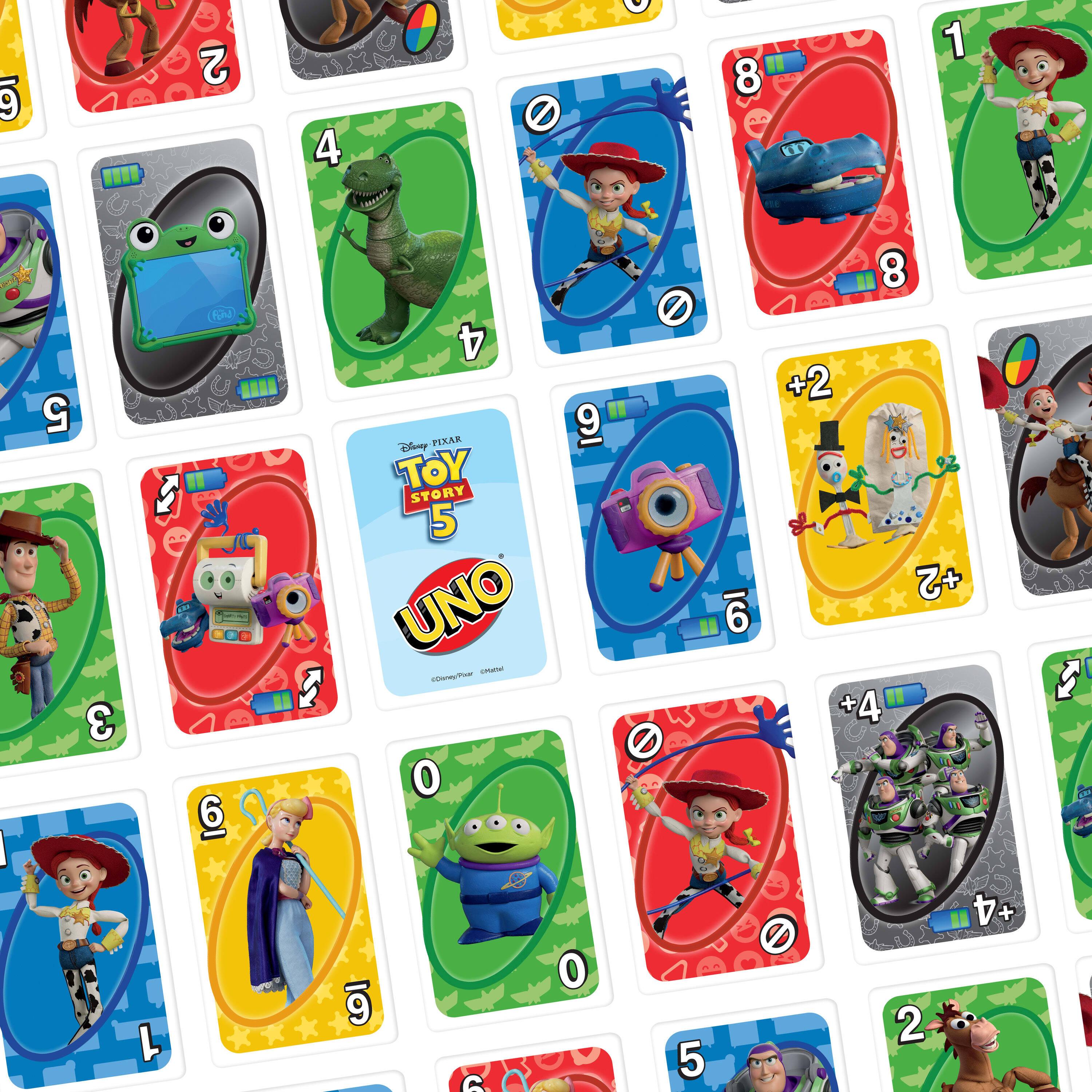 Voir la diapositive 2 : MATTEL Jeu Uno Project Target Toy Story 5