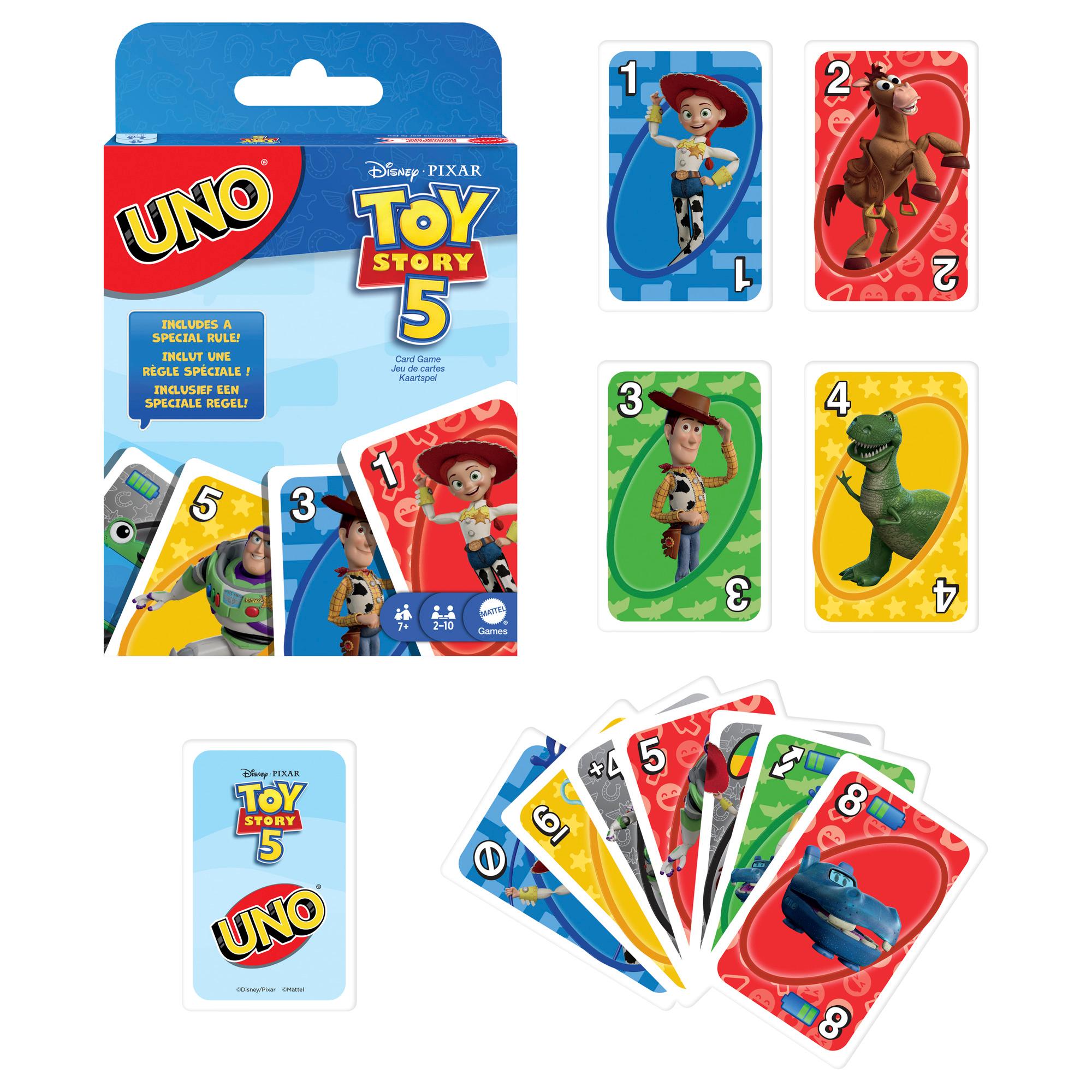 Voir la diapositive 5 : MATTEL Jeu Uno Project Target Toy Story 5