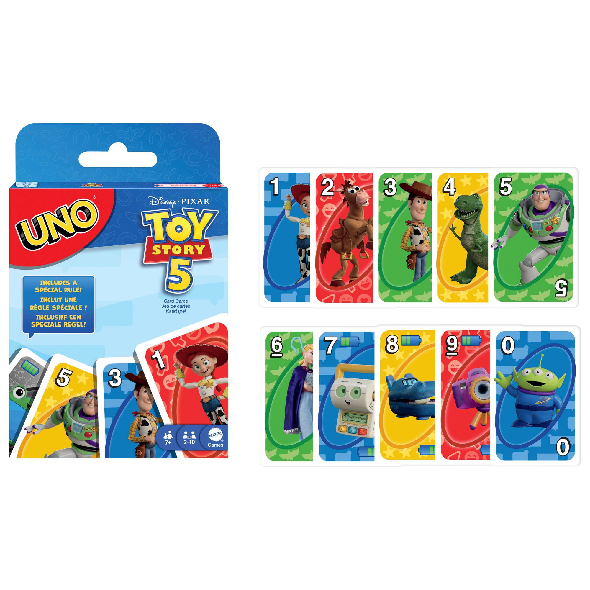 Voir la diapositive 6 : MATTEL Jeu Uno Project Target Toy Story 5