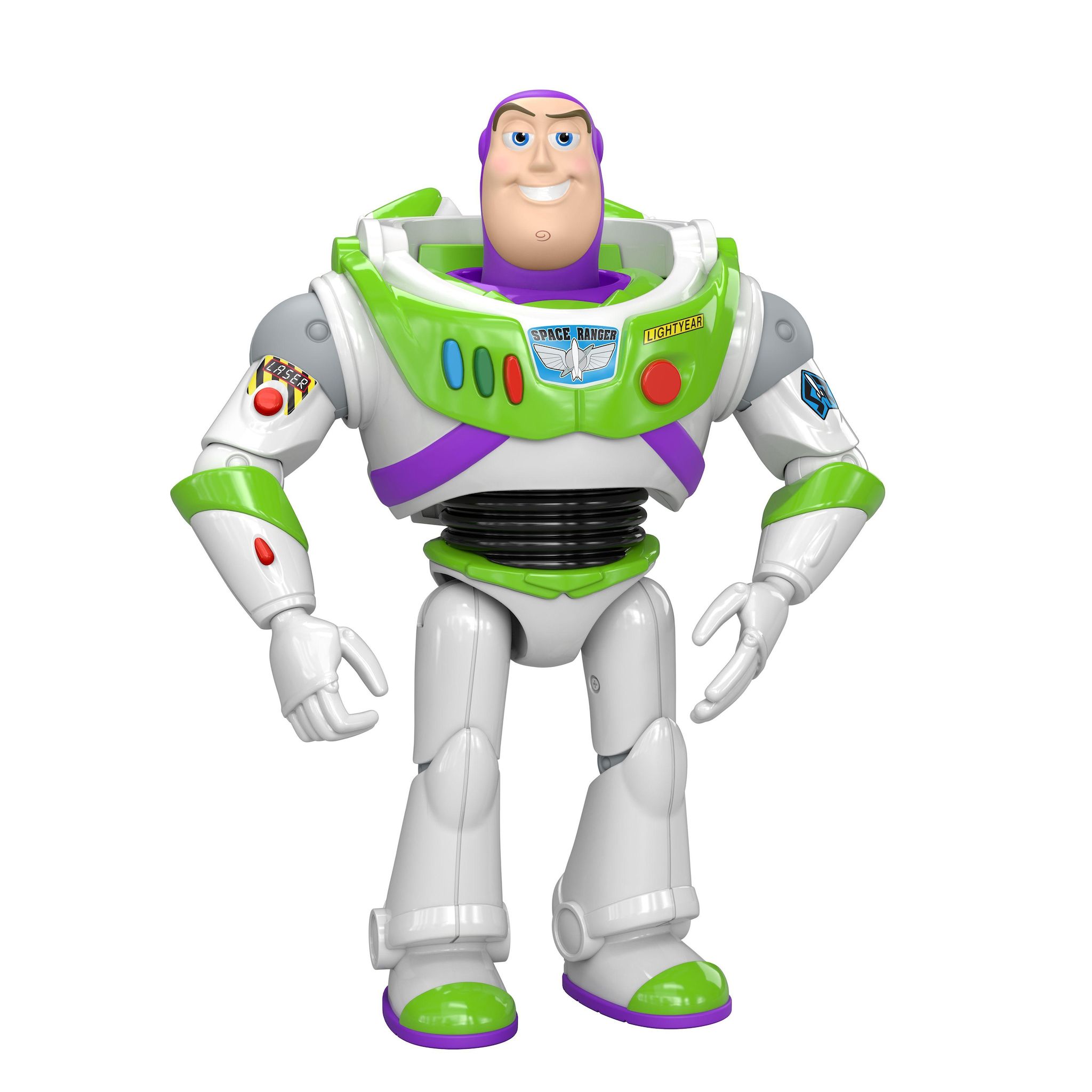 Voir la diapositive 2 : MATTEL Figurine Buzz l'Éclair 17 cm Toy Story