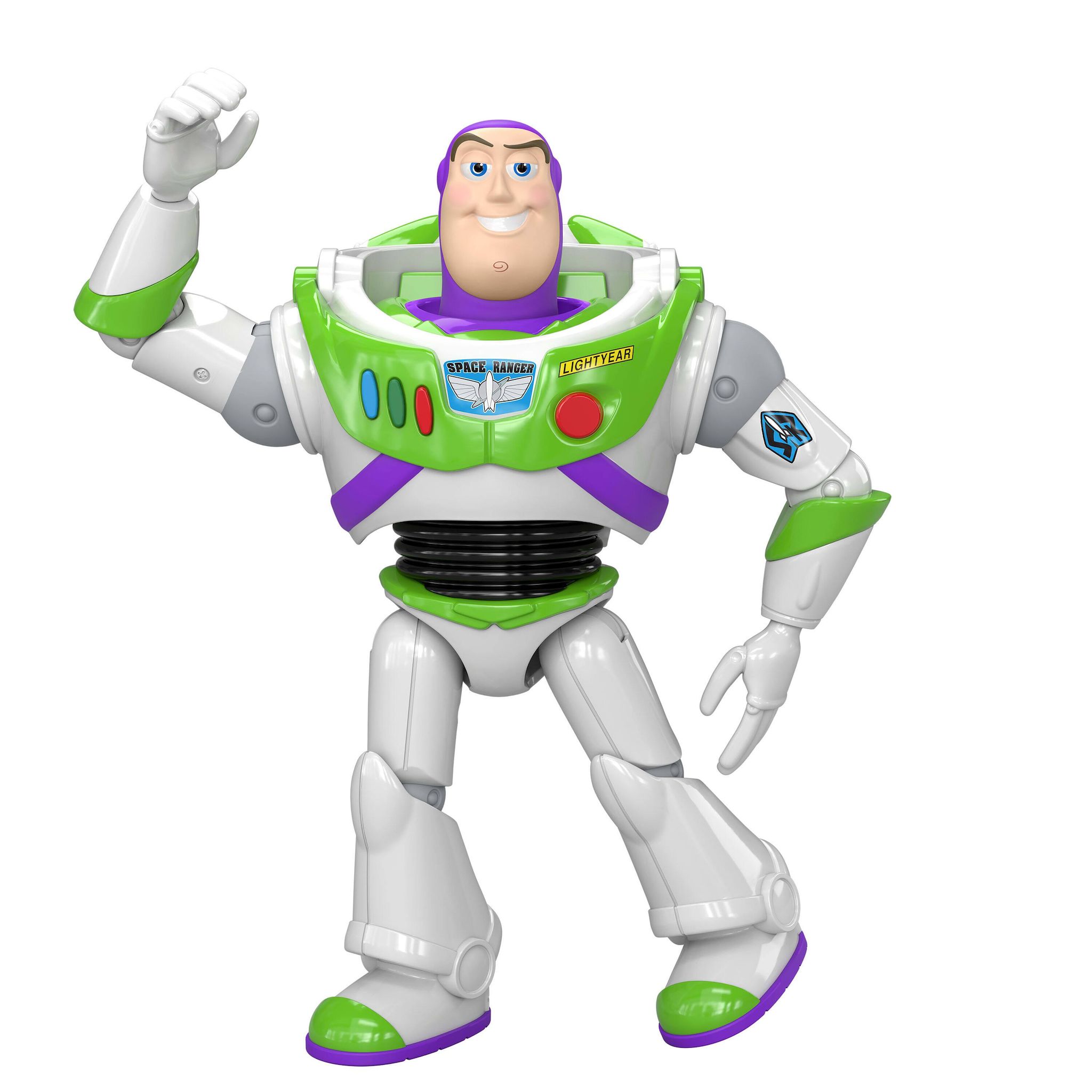 Voir la diapositive 3 : MATTEL Figurine Buzz l'Éclair 17 cm Toy Story