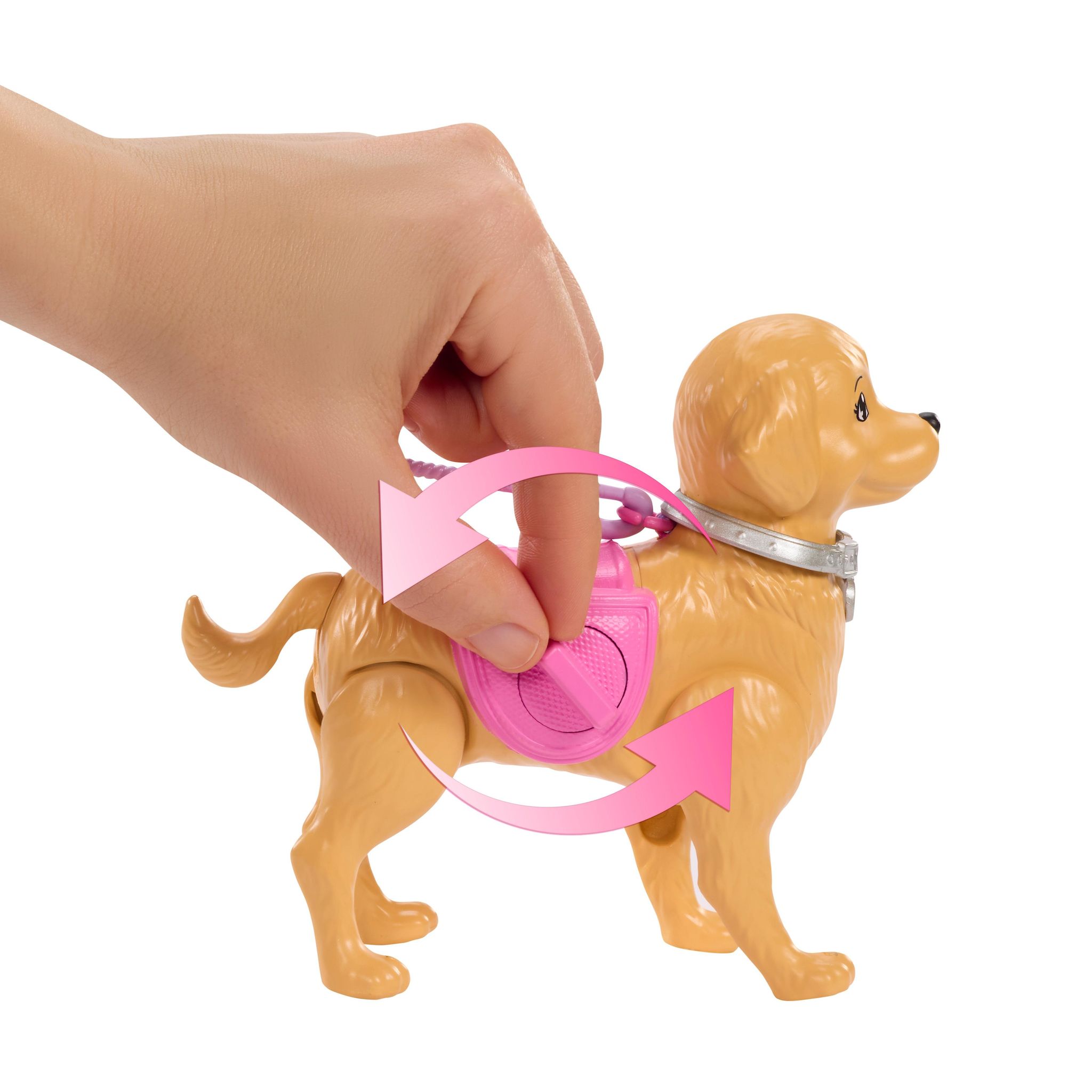 Voir la diapositive 5 : MATTEL Poupée Barbie Balade du chien