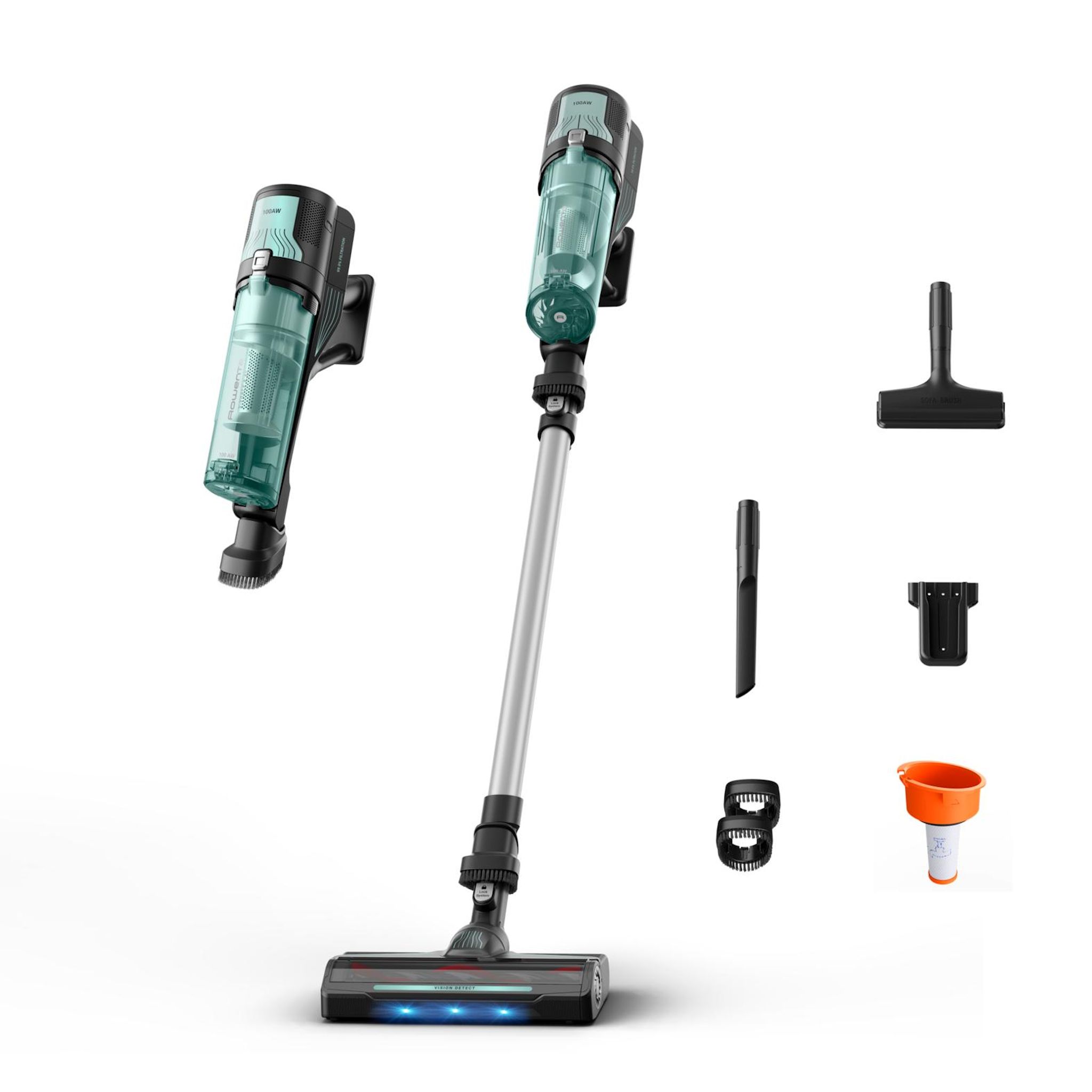 ROWENTA Aspirateur balai RH1832E0 8.80 - Vert