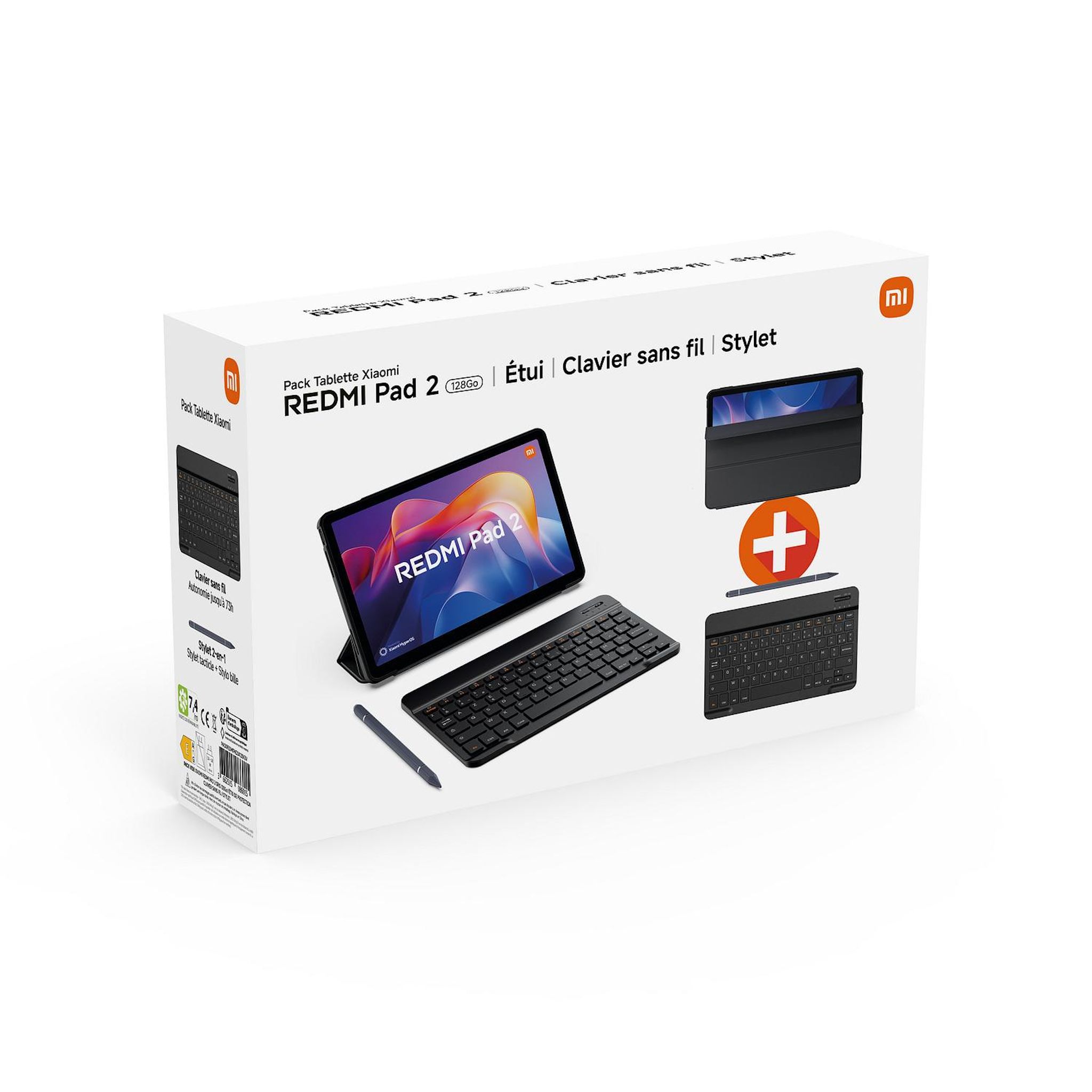 Voir la diapositive 2 : XIAOMI Tablette Tactile Pack Redmi Pad 2 128Go