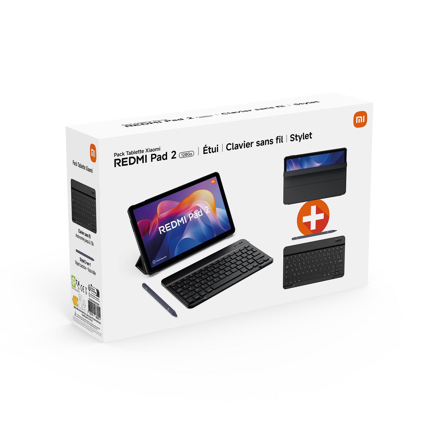 Voir la diapositive 3 : XIAOMI Tablette Tactile Pack Redmi Pad 2 128Go