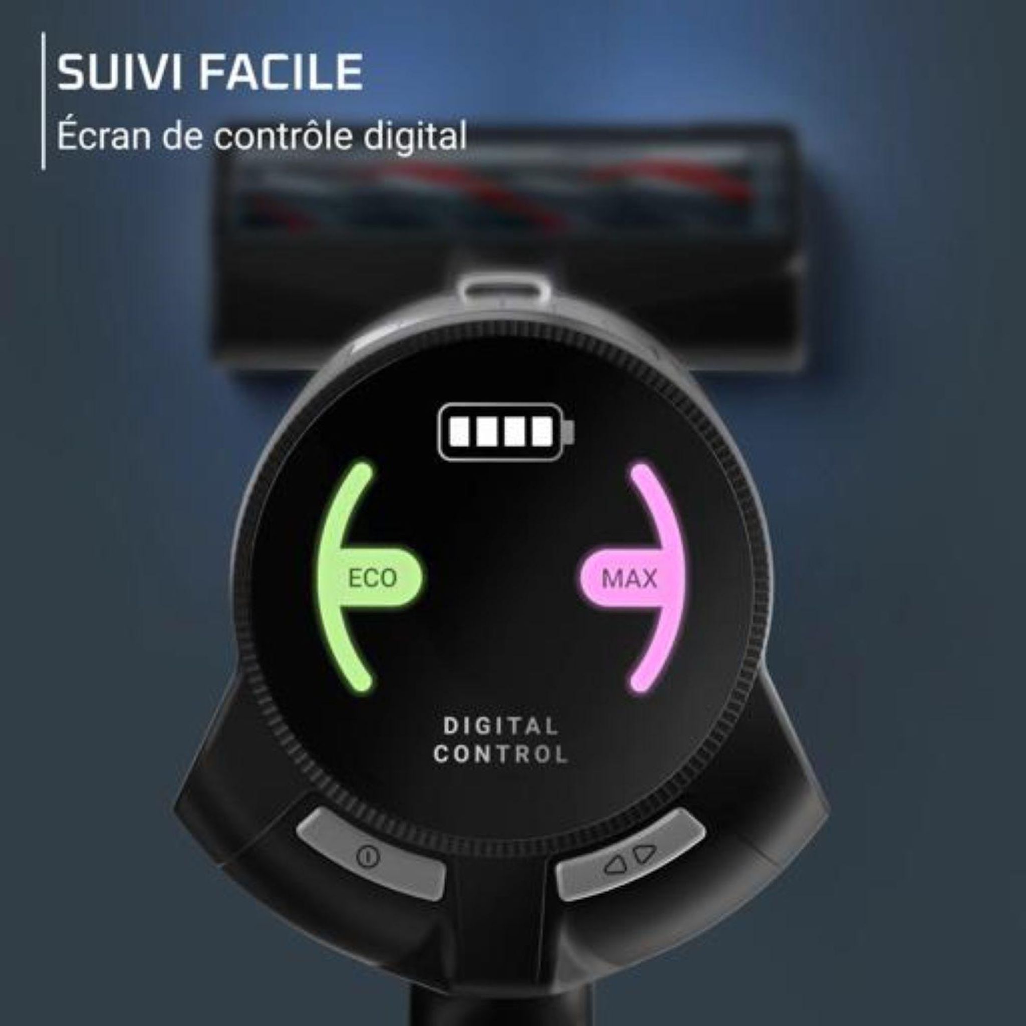 Voir la diapositive 5 : ROWENTA Aspirateur balai RH5A21E0 5.80 - Gris