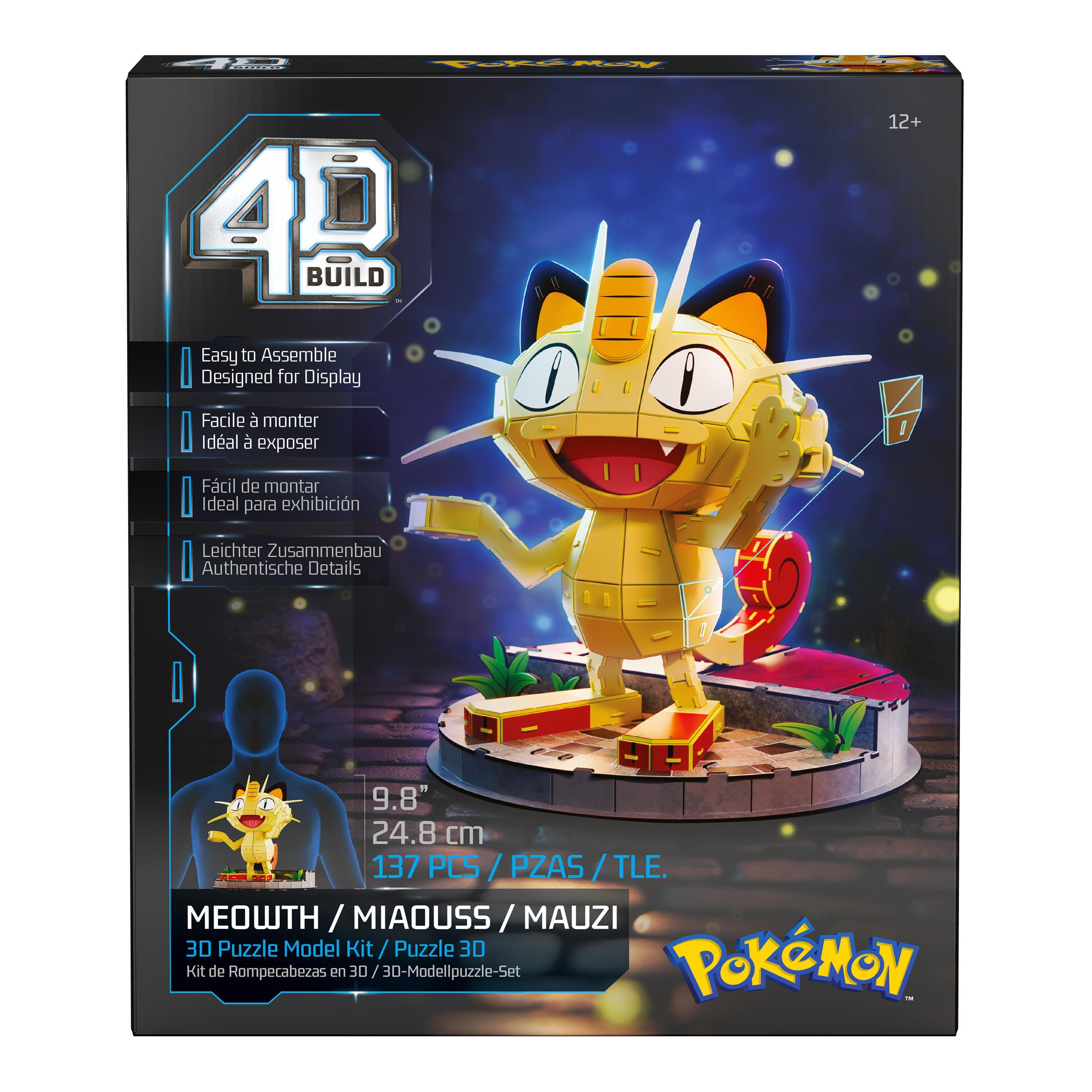 SPIN MASTER Puzzle 4D Miaouss Pokemon