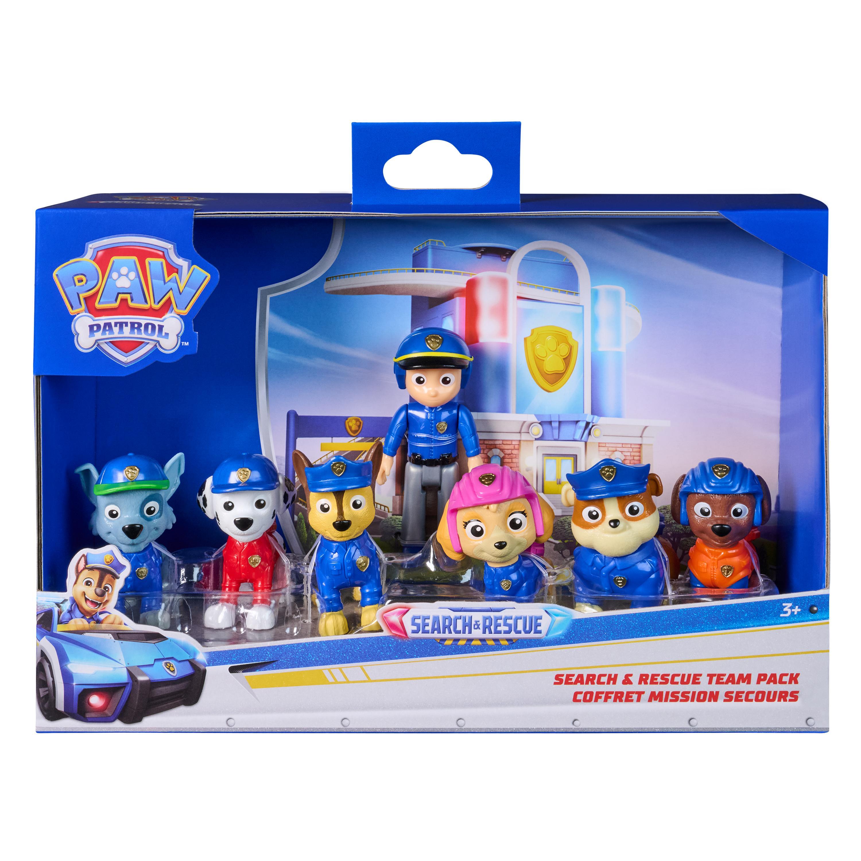 SPIN MASTER Pack de 7 figurines Pat Patrouille