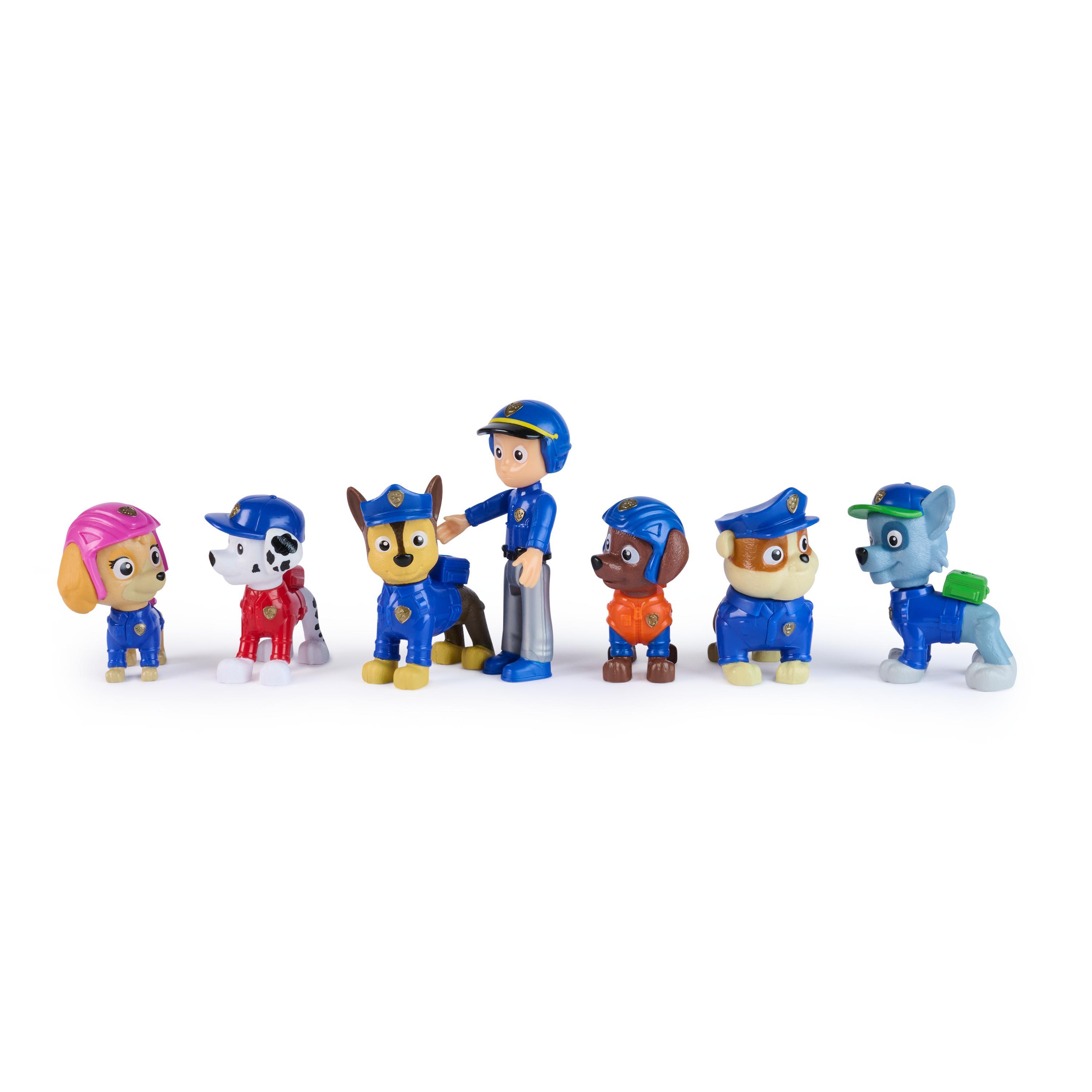 Voir la diapositive 2 : SPIN MASTER Pack de 7 figurines Pat Patrouille