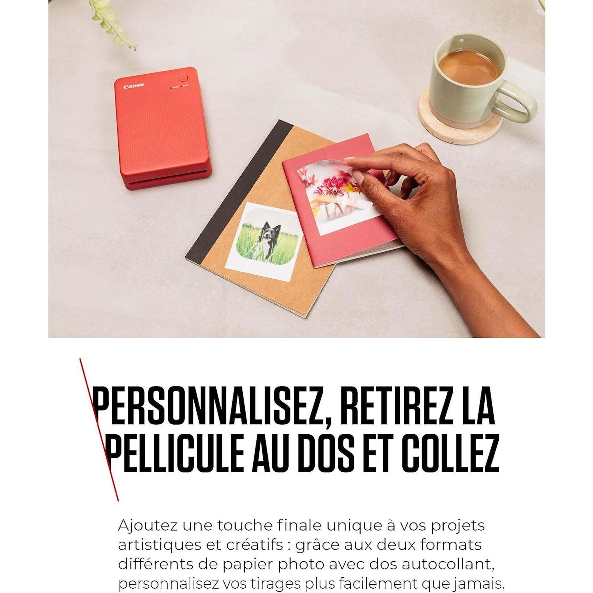 Voir la diapositive 4 : CANON Imprimante QX20 - Blanc