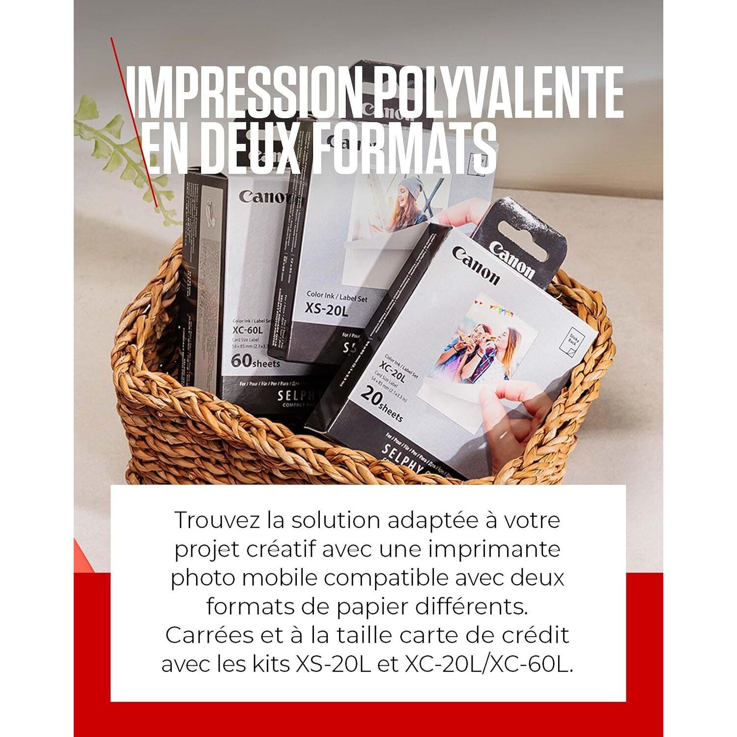 Voir la diapositive 5 : CANON Imprimante QX20 - Blanc