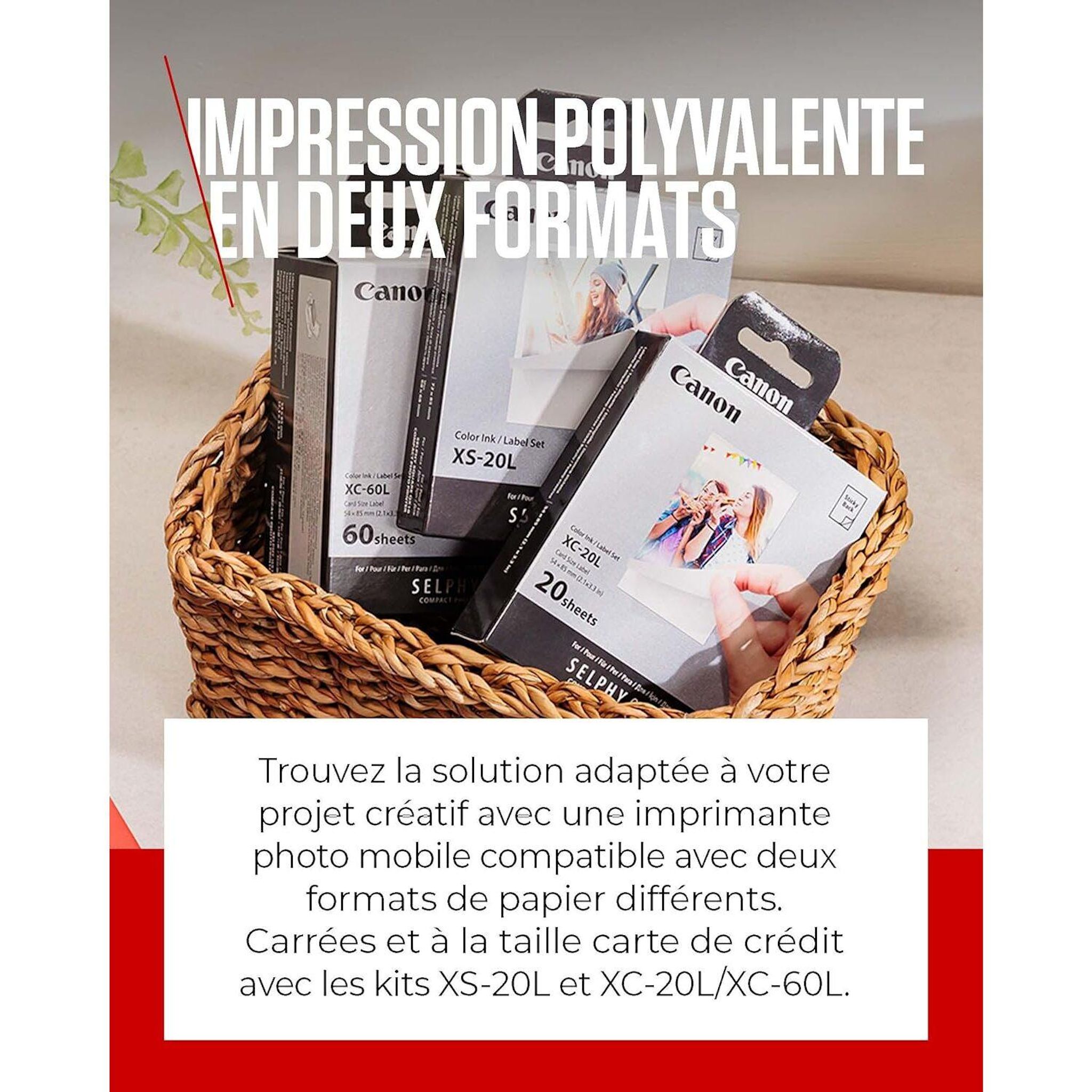 Voir la diapositive 5 : CANON Imprimante QX20 - Blanc