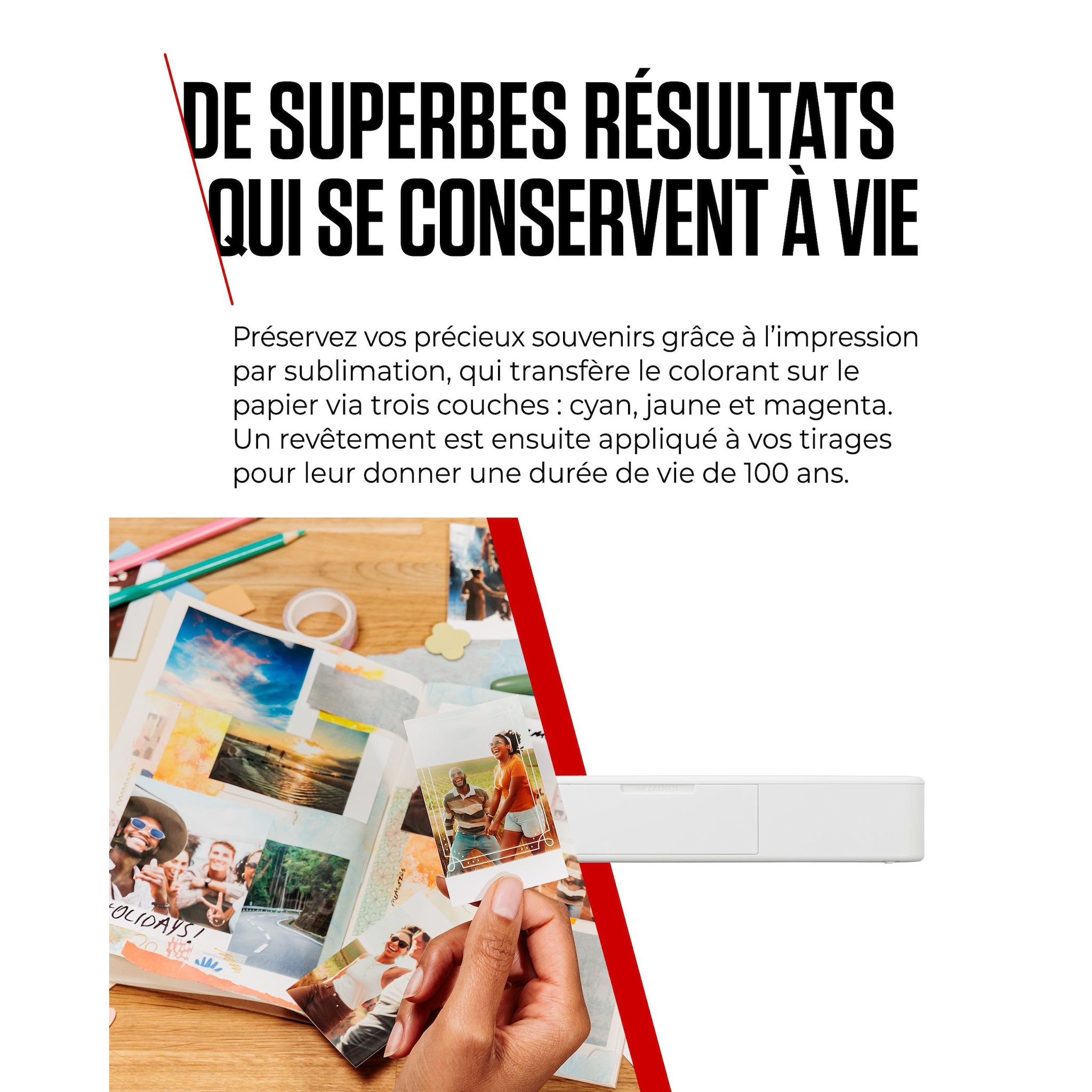 Voir la diapositive 7 : CANON Imprimante QX20 - Blanc