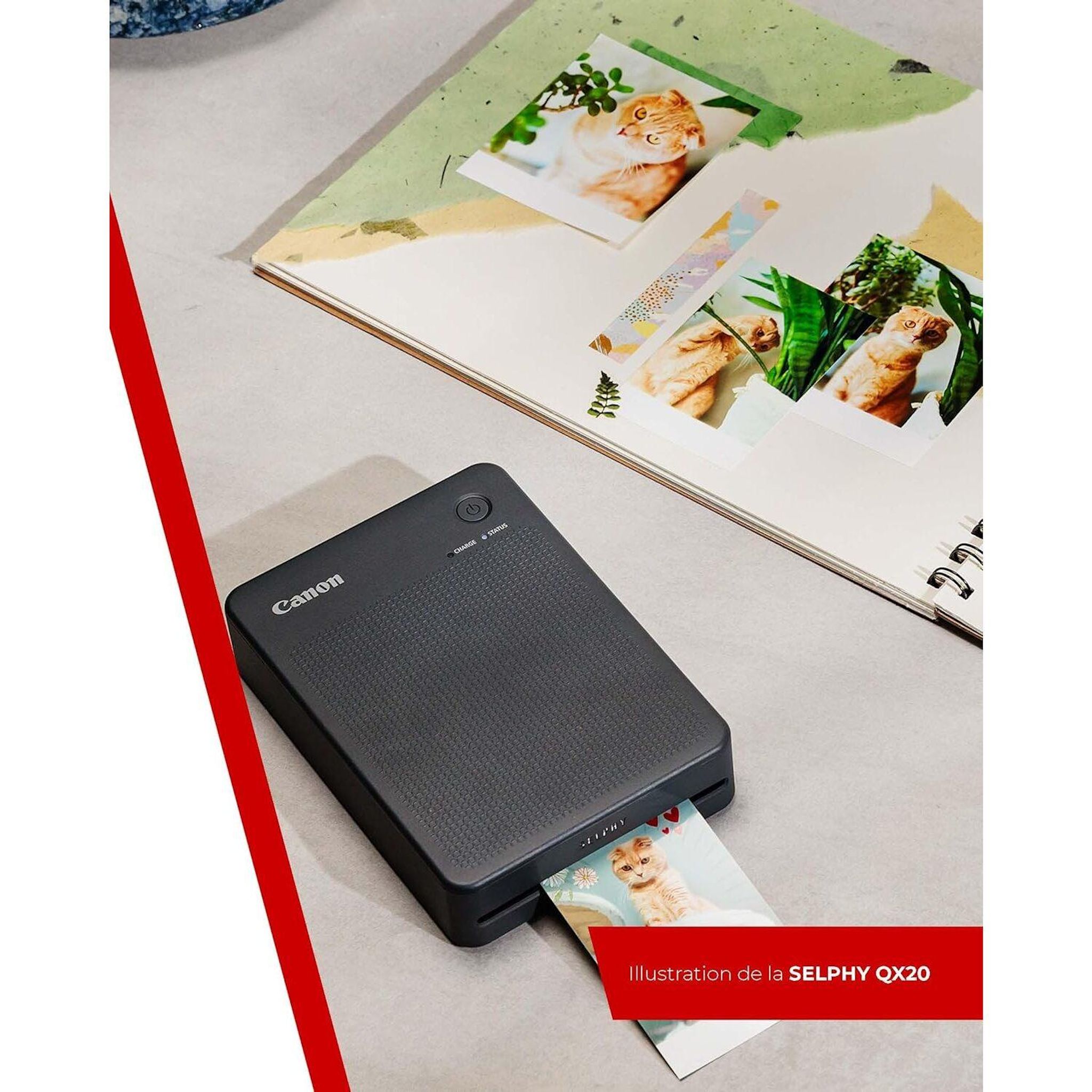 Voir la diapositive 9 : CANON Imprimante QX20 - Blanc