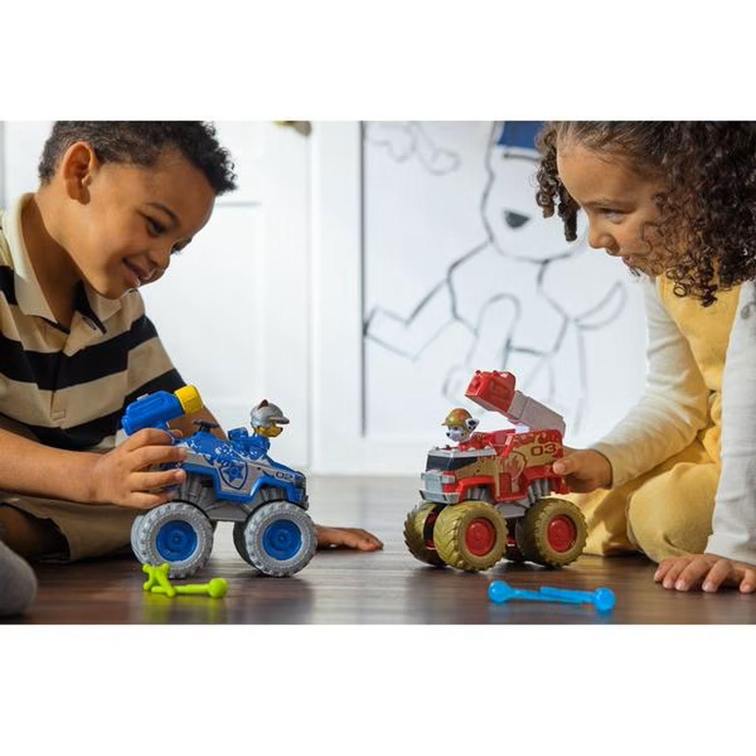 Voir la diapositive 3 : SPIN MASTER Véhicule et figurine métallique Rescue Wheels Marcus et Chase - La Pat Patrouille