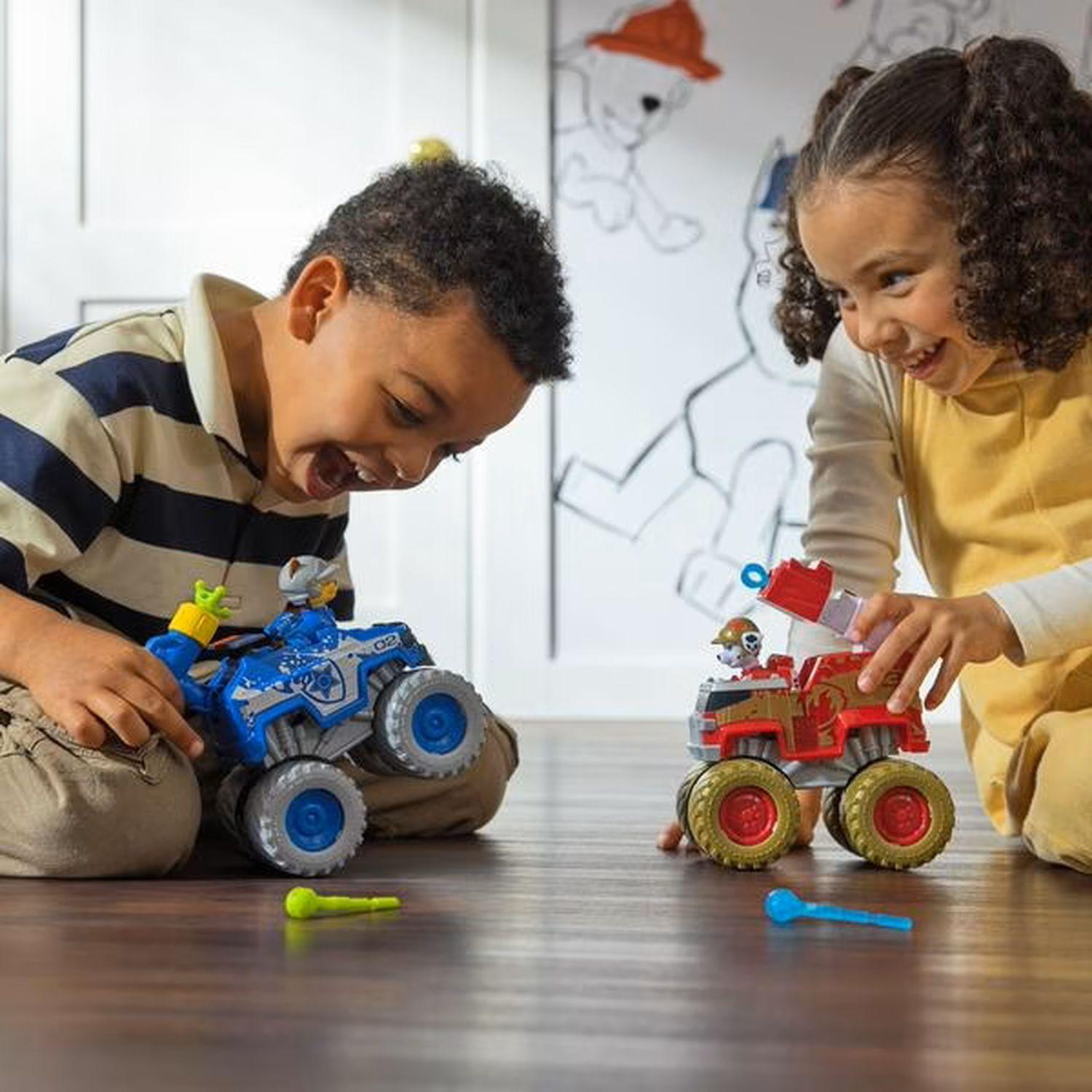 Voir la diapositive 4 : SPIN MASTER Véhicule et figurine métallique Rescue Wheels Marcus et Chase - La Pat Patrouille