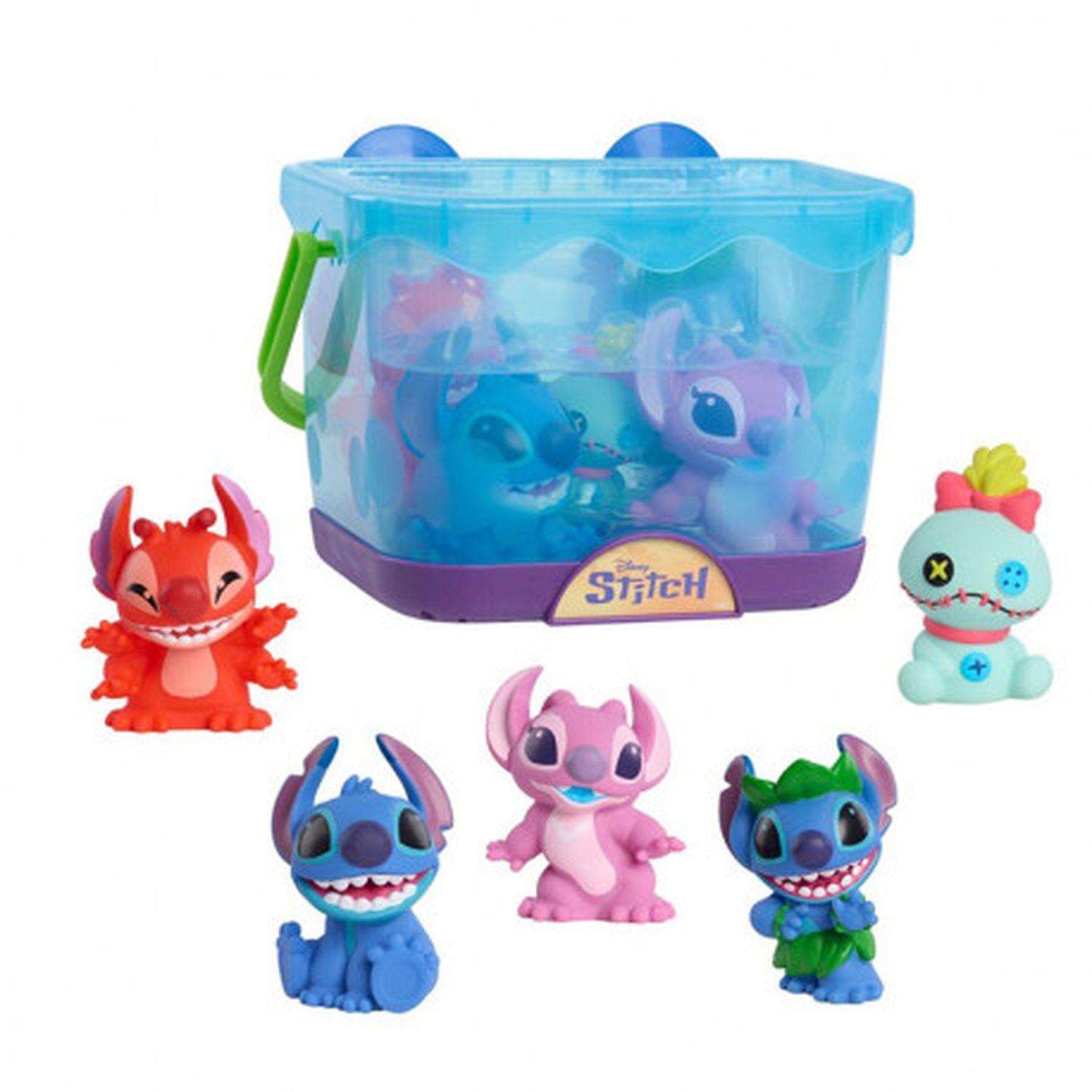 JUST PLAY Seau avec figurine Stitch pour le bain