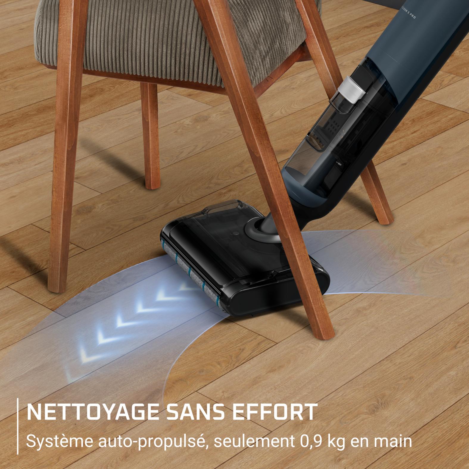 Voir la diapositive 4 : ROWENTA Aspirateur balai nettoyeur GZ5436E0 XC5 - Noir