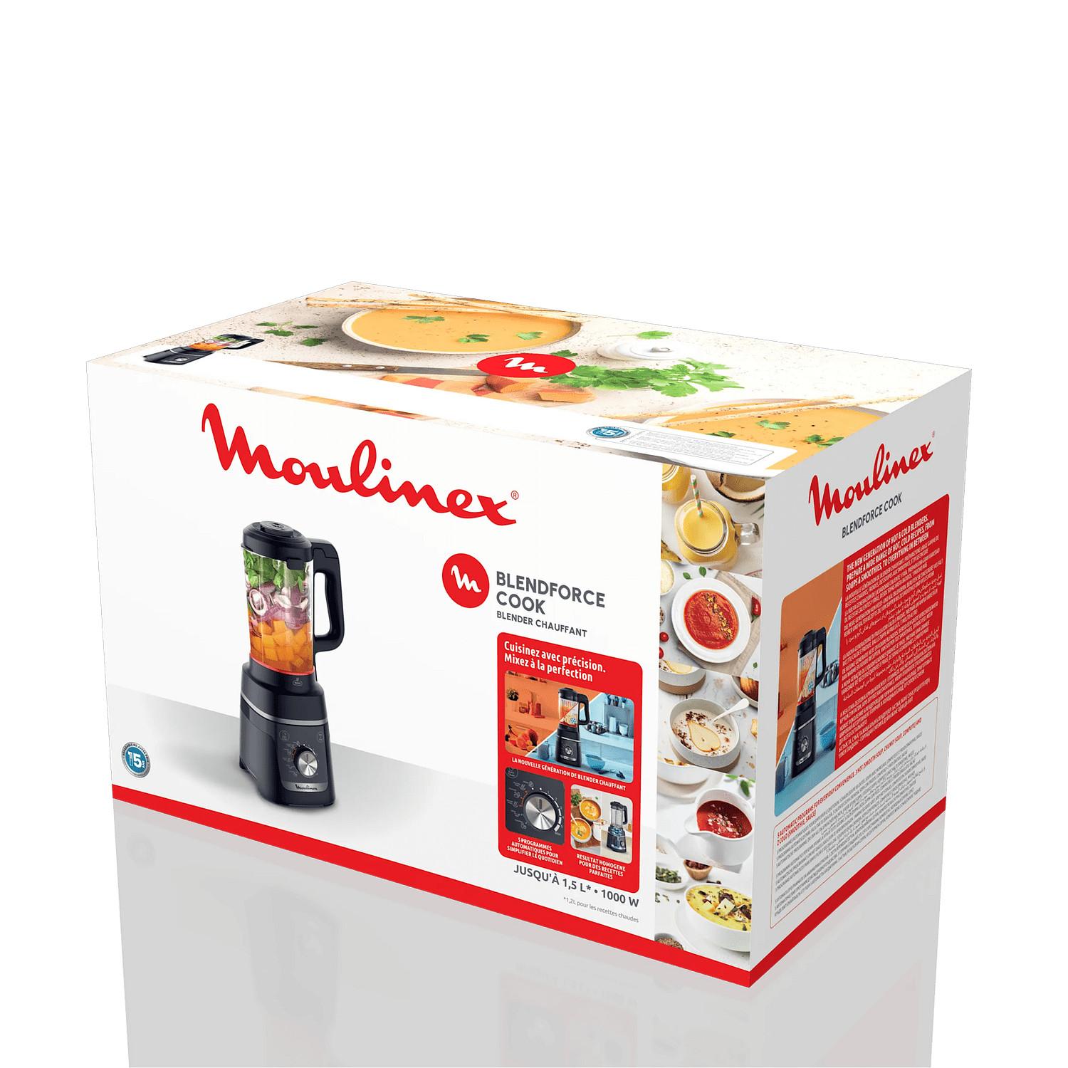 Voir la diapositive 8 : MOULINEX Blender chauffant LM5758F0 - Bleu nuit