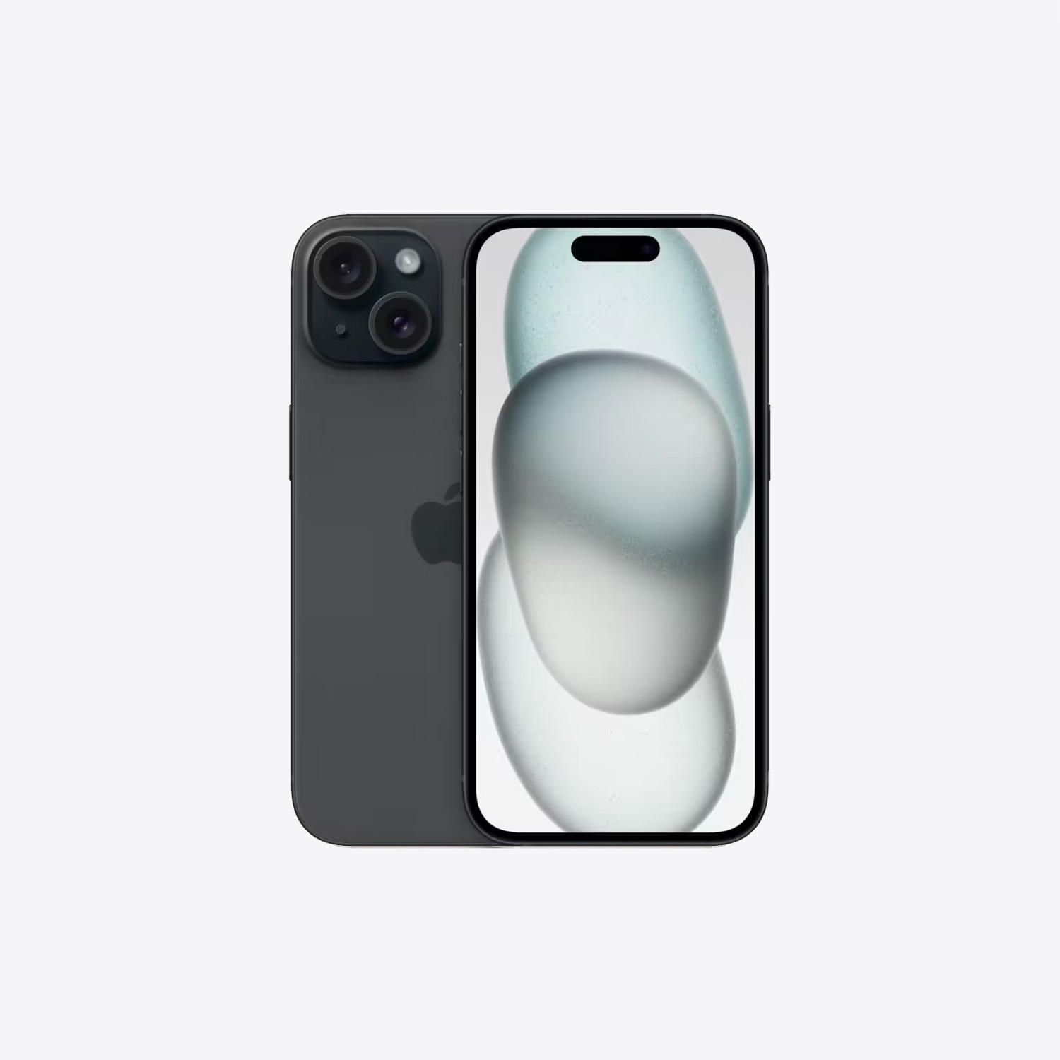 Voir la diapositive 4 : APPLE iPhone 15 Reconditionné 128Go - Lama - Grade A - Noir
