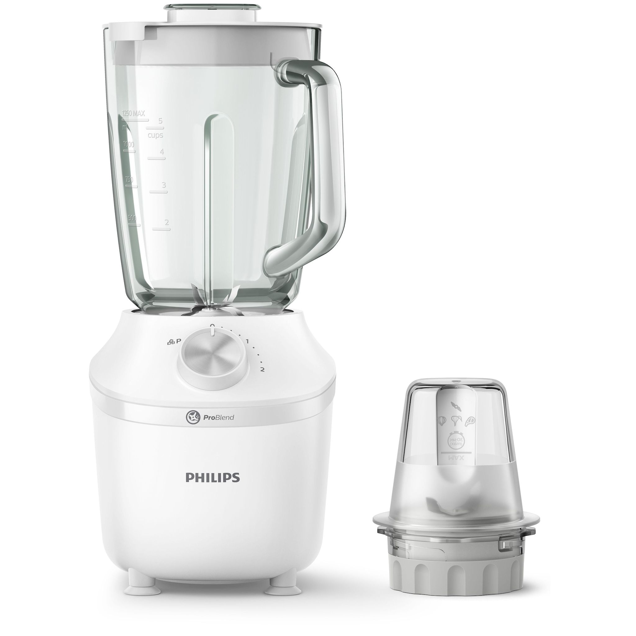 PHILIPS Blender HR2291/20 - Blanc