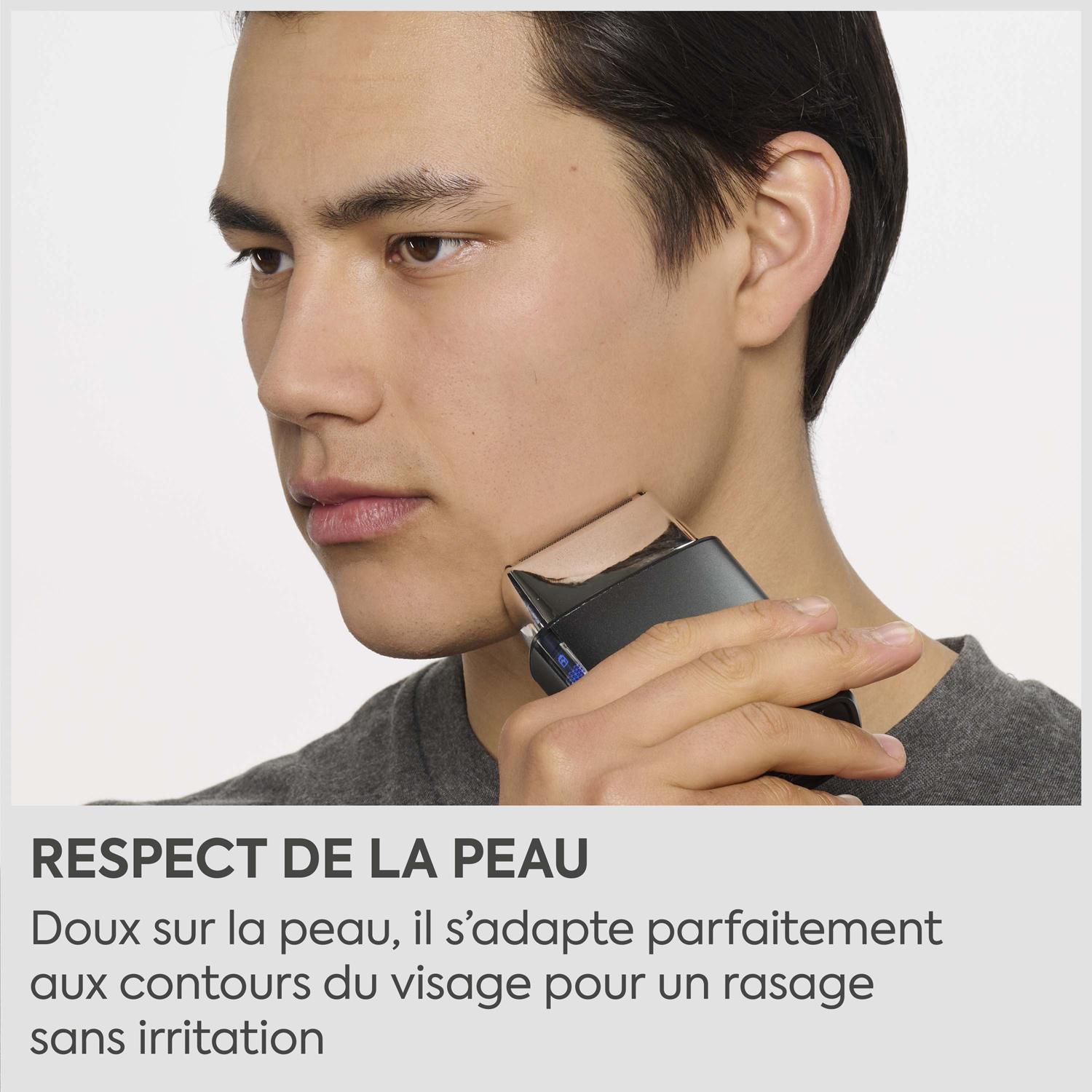 Voir la diapositive 4 : BABYLISS Rasoir électrique FS996DE - Gris
