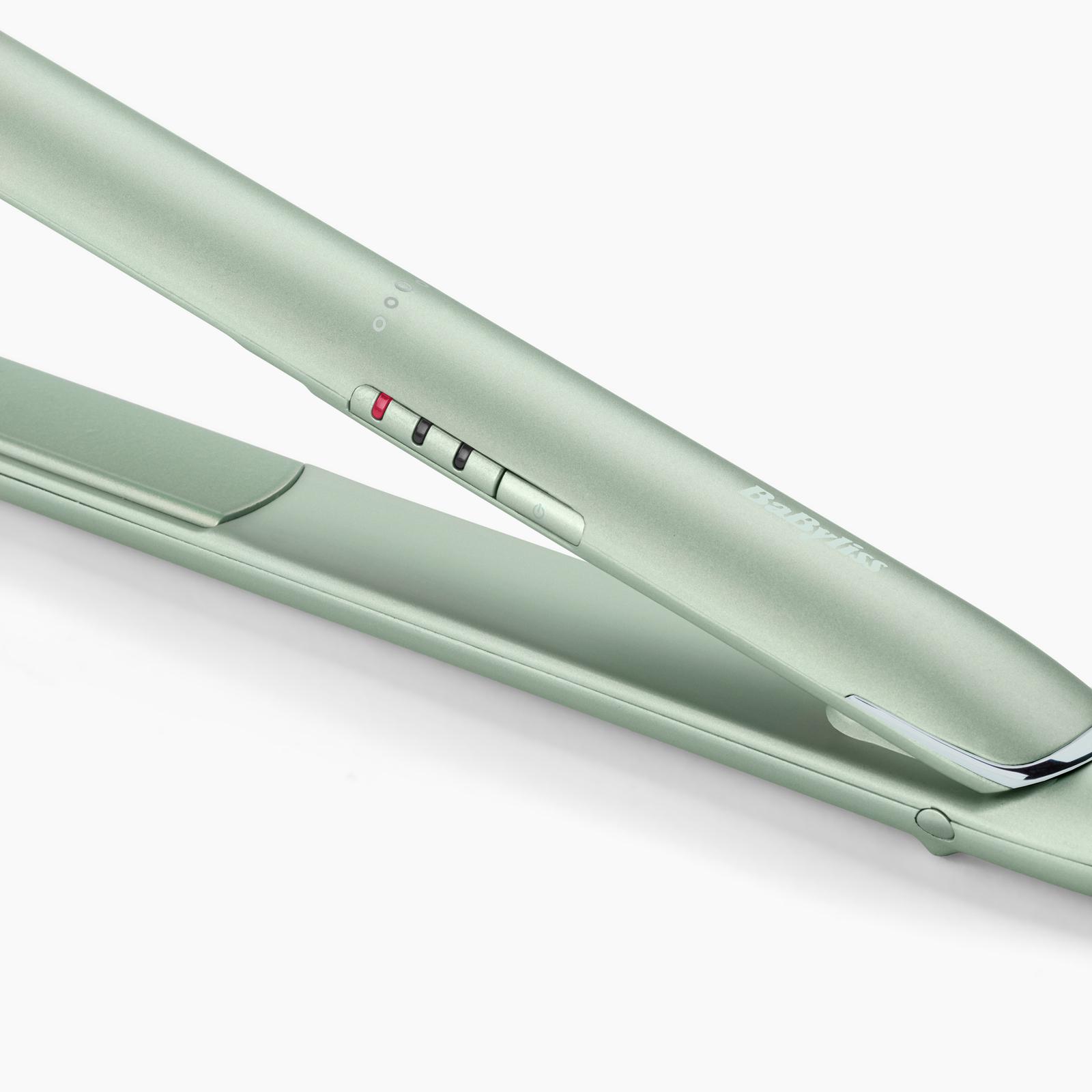 Voir la diapositive 3 : BABYLISS Lisseur ST917PE - Vert