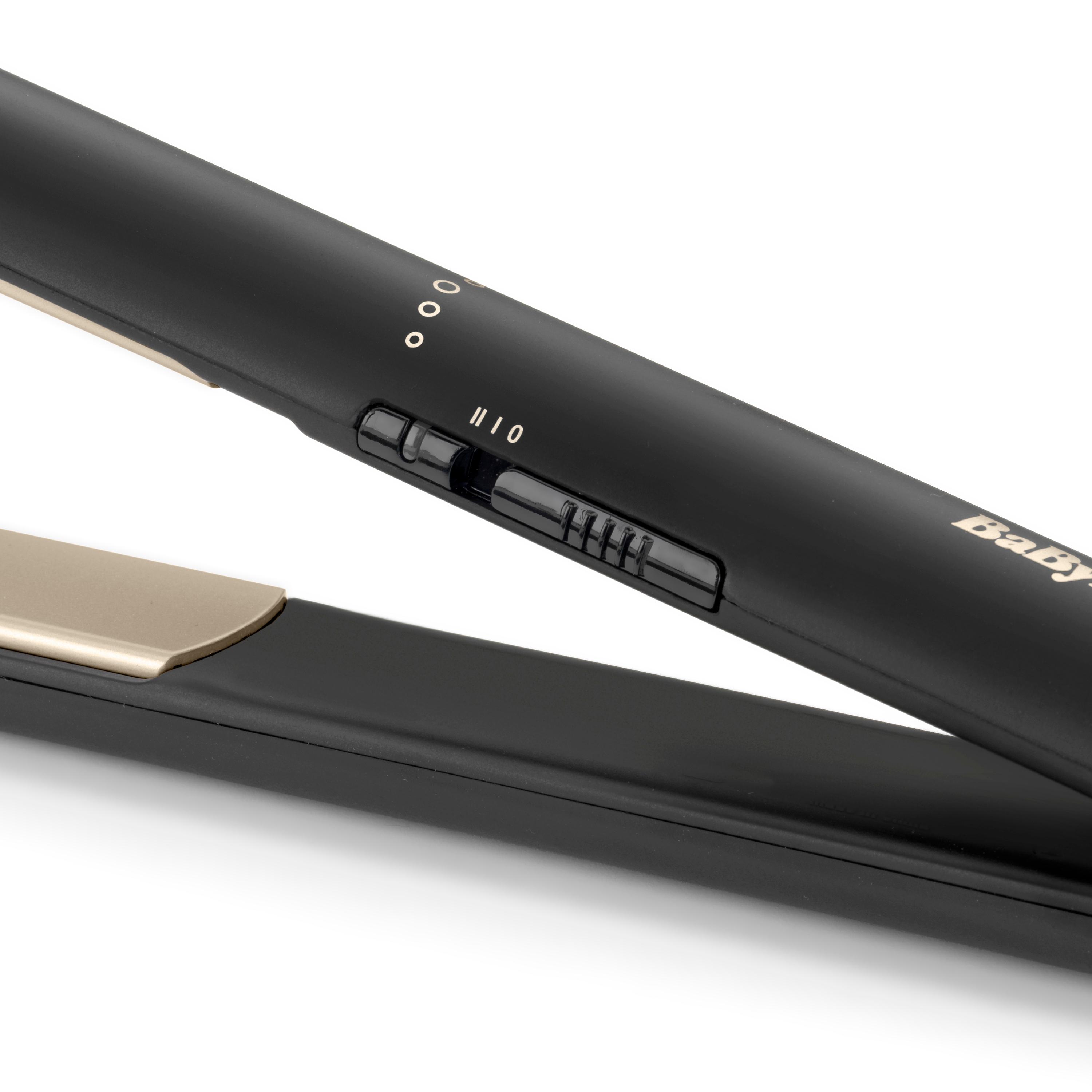 Voir la diapositive 5 : BABYLISS Lisseur ST242E - Noir