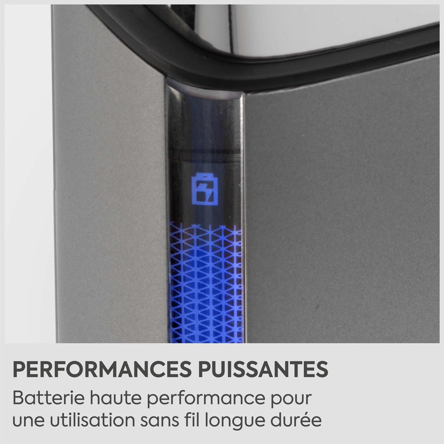 Voir la diapositive 8 : BABYLISS Rasoir électrique FS996SE - Gris